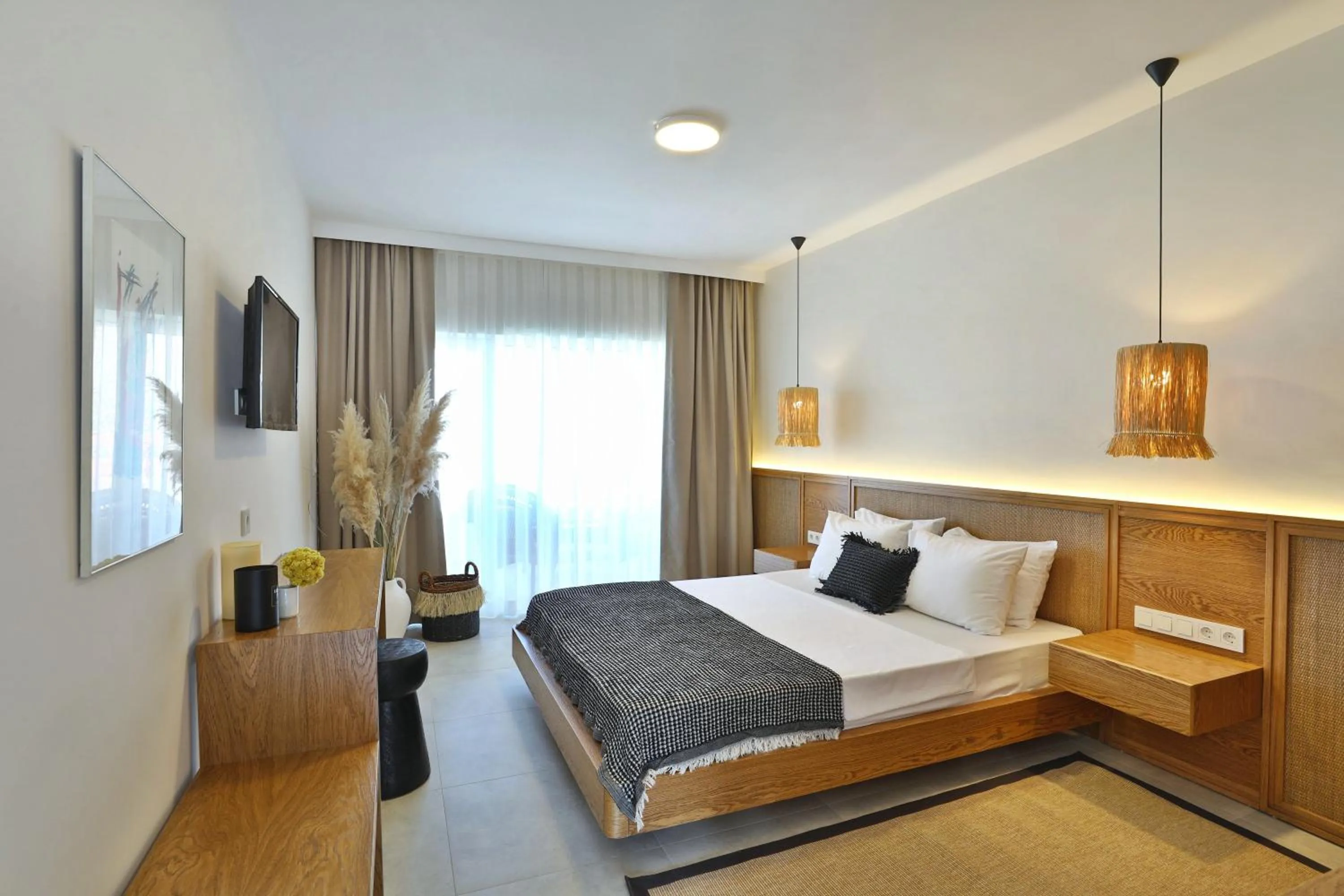 Bed in Lavinya Otel