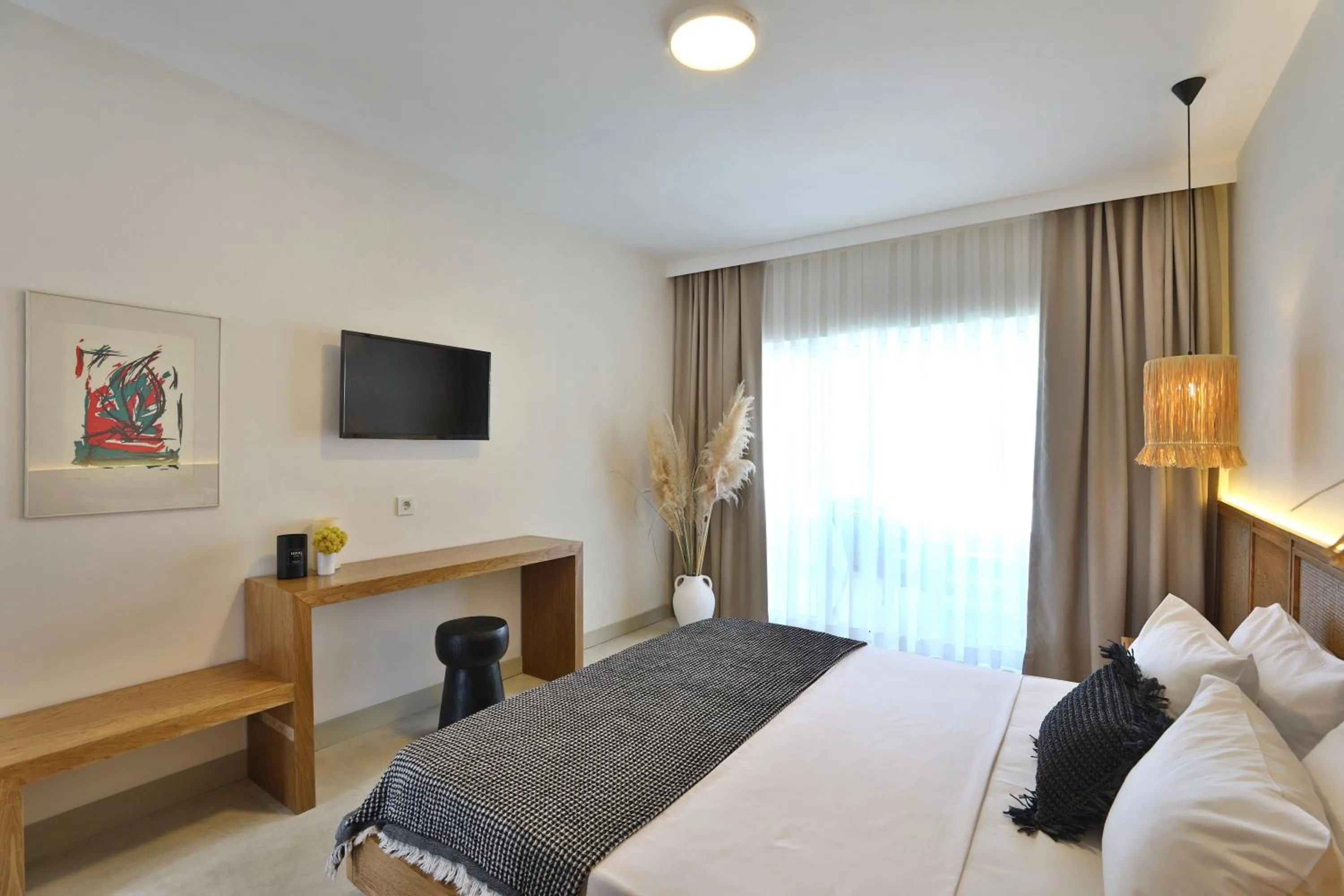 Bed in Lavinya Otel