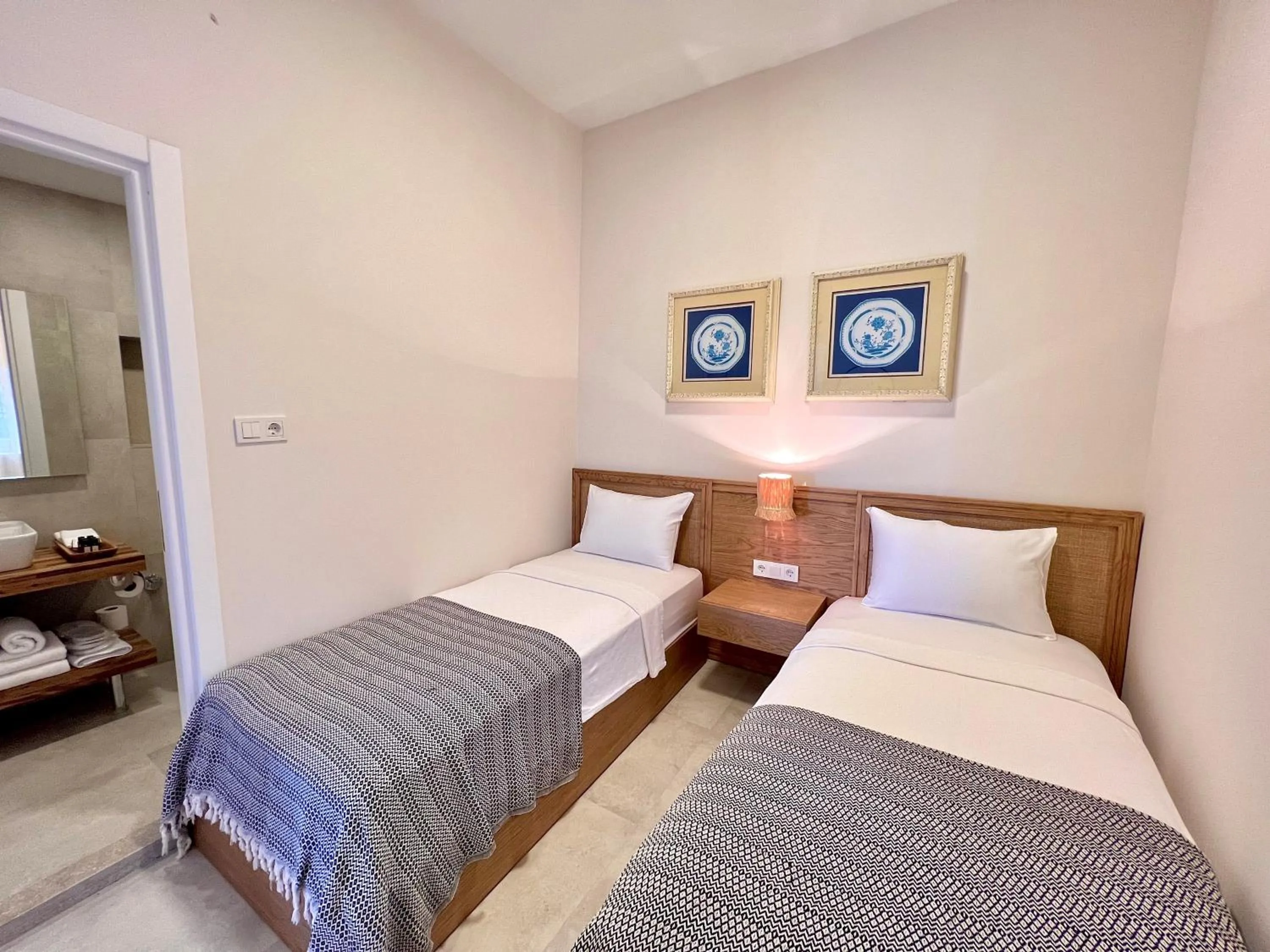 Bed in Lavinya Otel