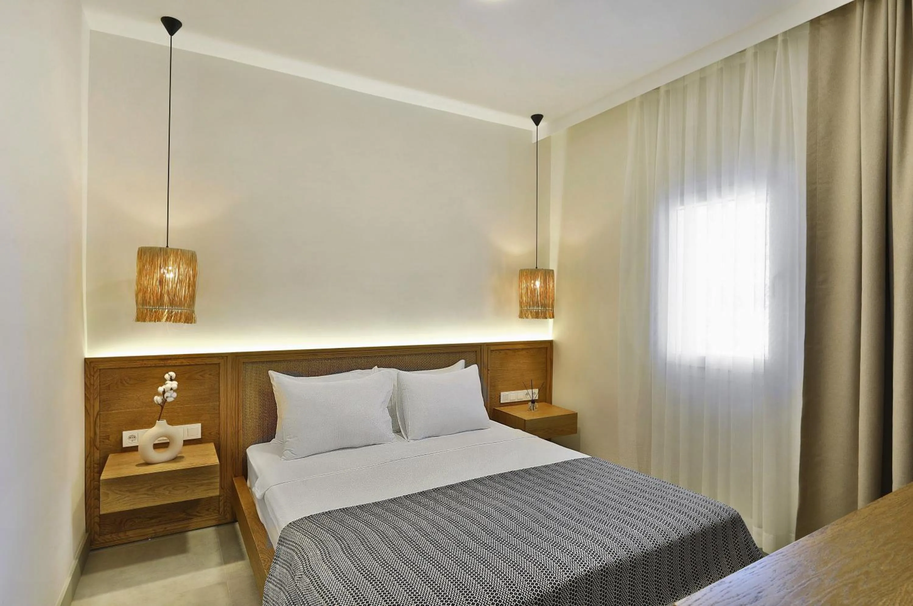 Bed in Lavinya Otel