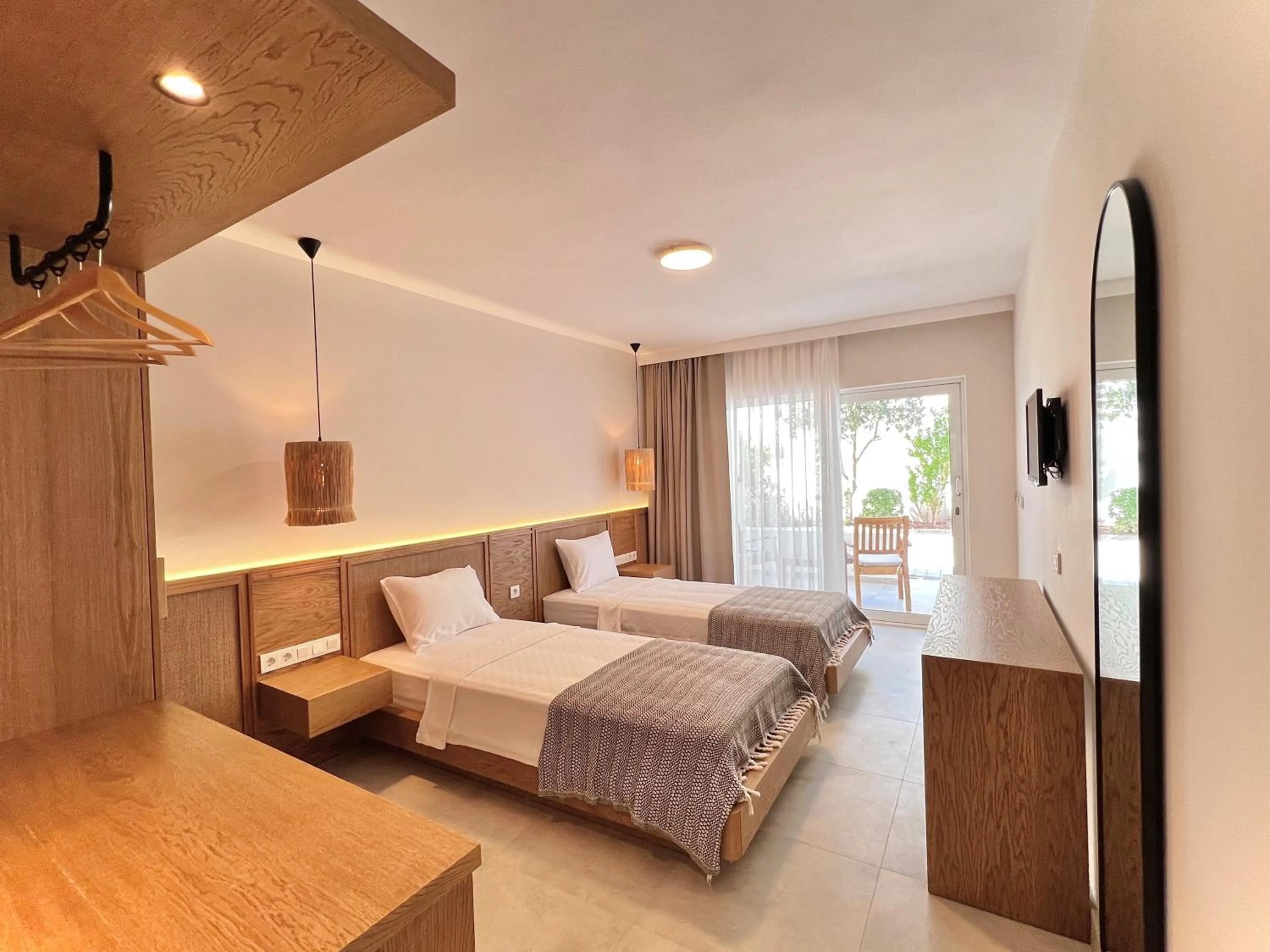 Bed in Lavinya Otel