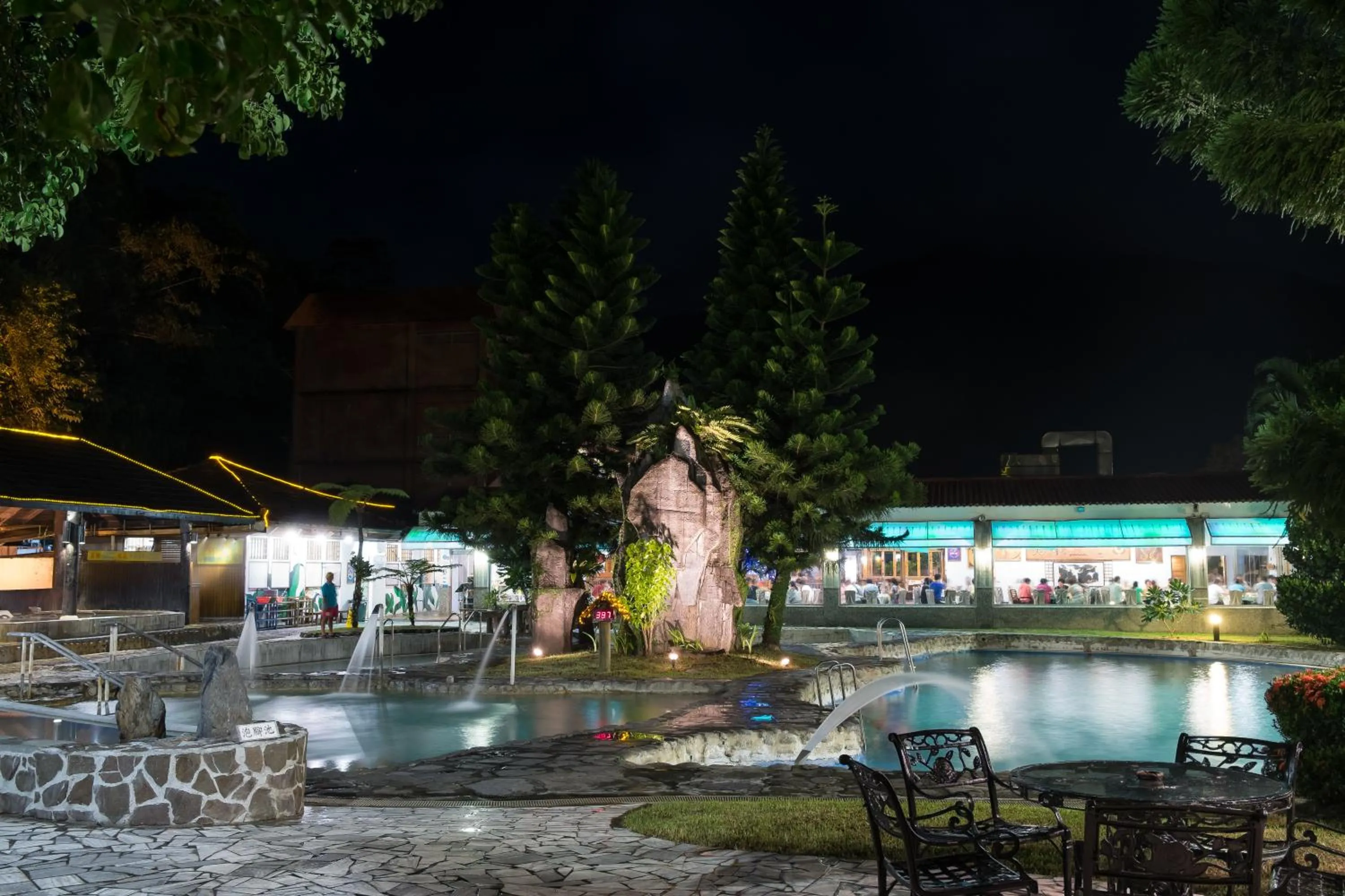 Night in Rainbow Resort Hotel