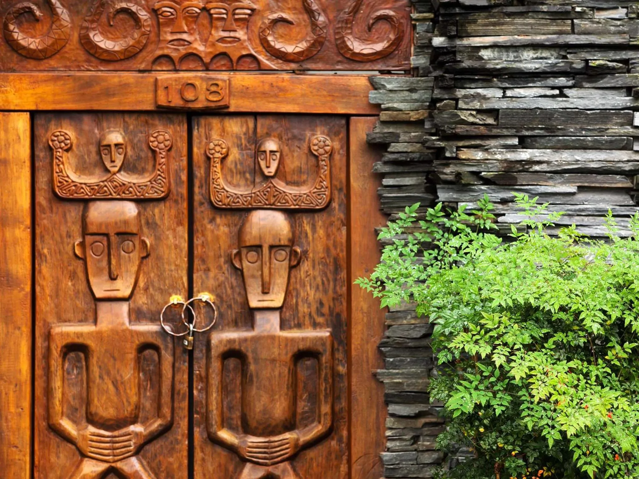 Decorative detail in Luminous Hot Spring Resort & SPA