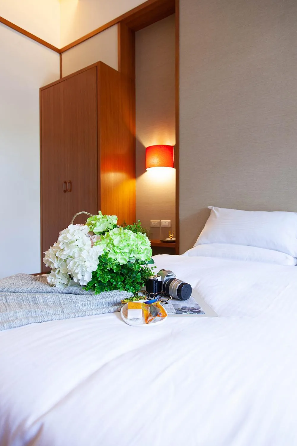 Bed in Luminous Hot Spring Resort & SPA