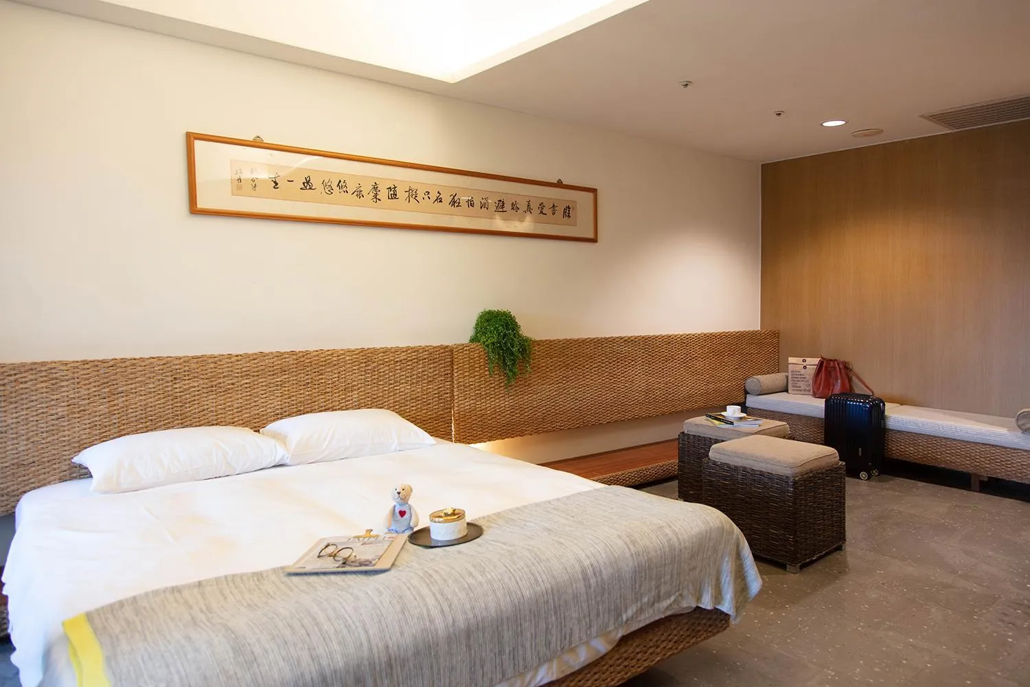 Bed in Luminous Hot Spring Resort & SPA