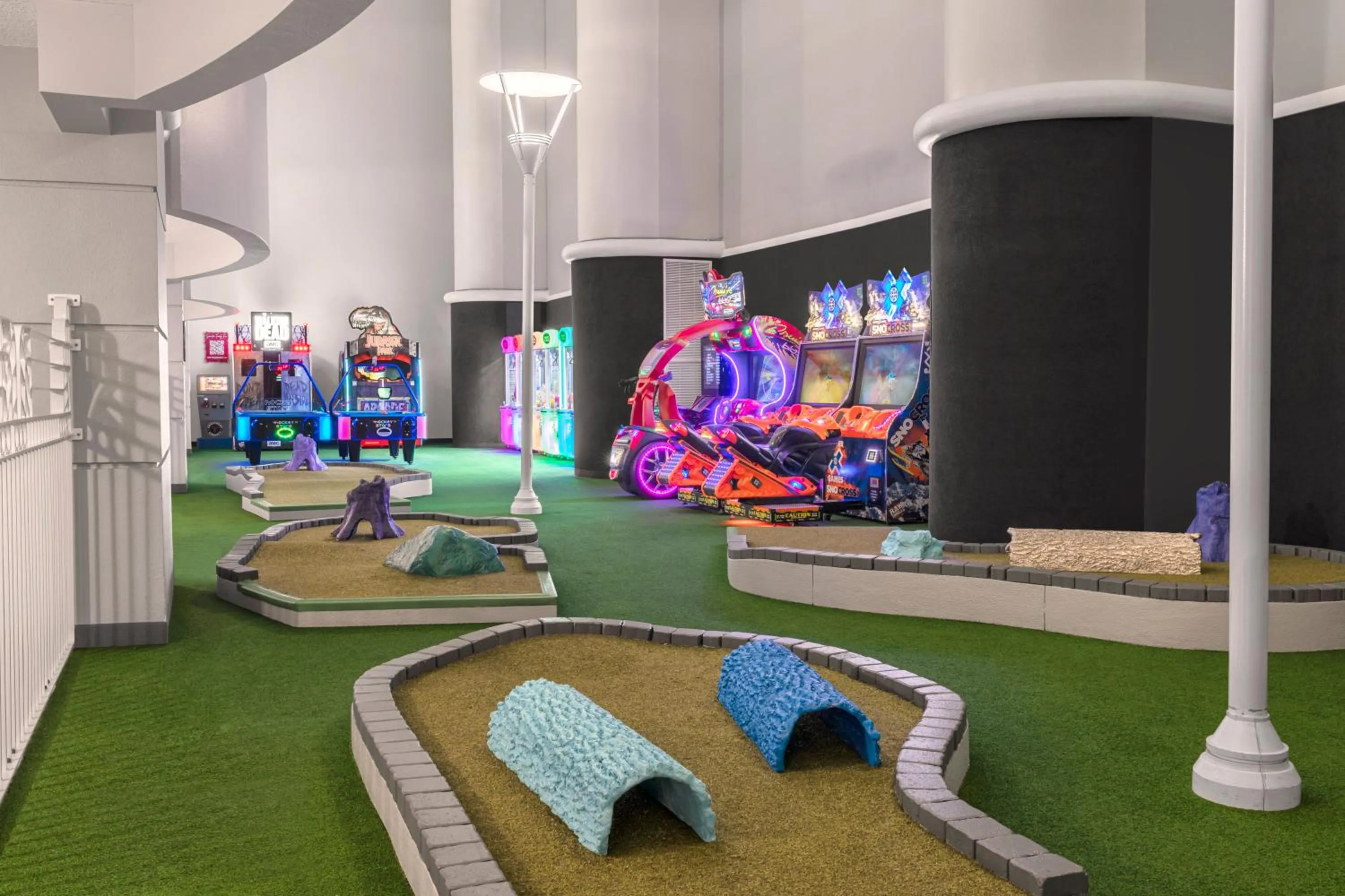 Game Room in Ocean Walk Resort