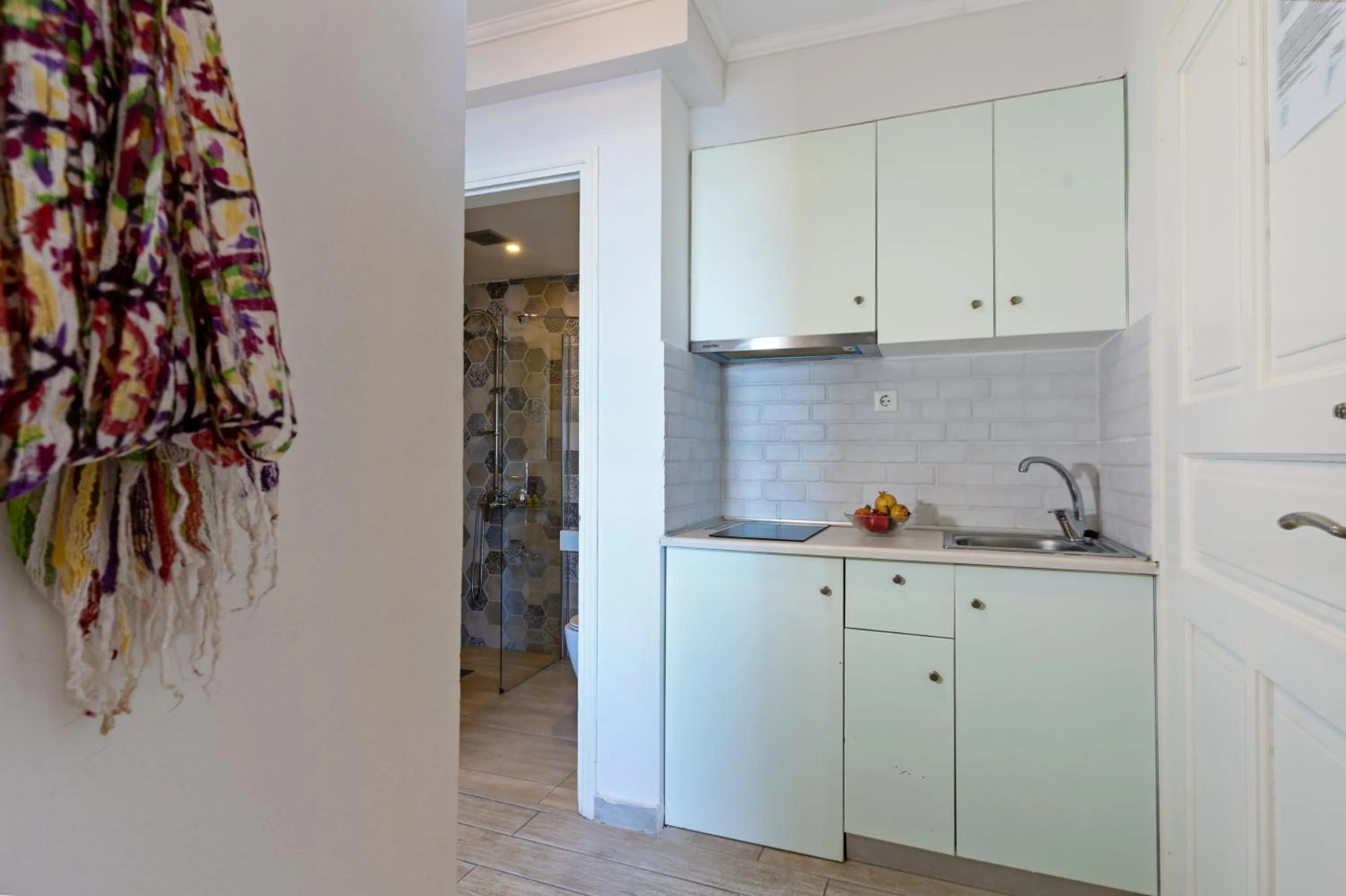 Kitchen or kitchenette in Castello Apartments