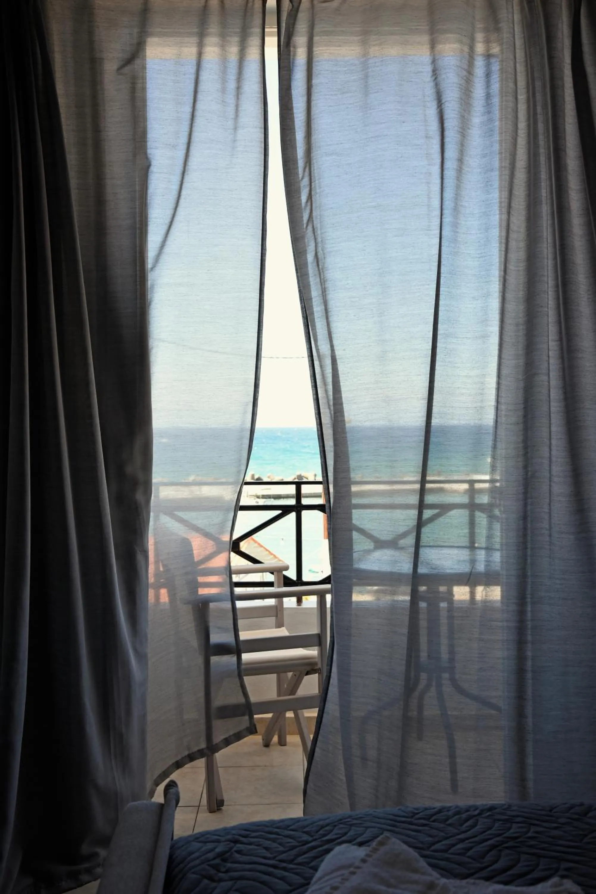 Balcony/Terrace, Bed in Castello Apartments