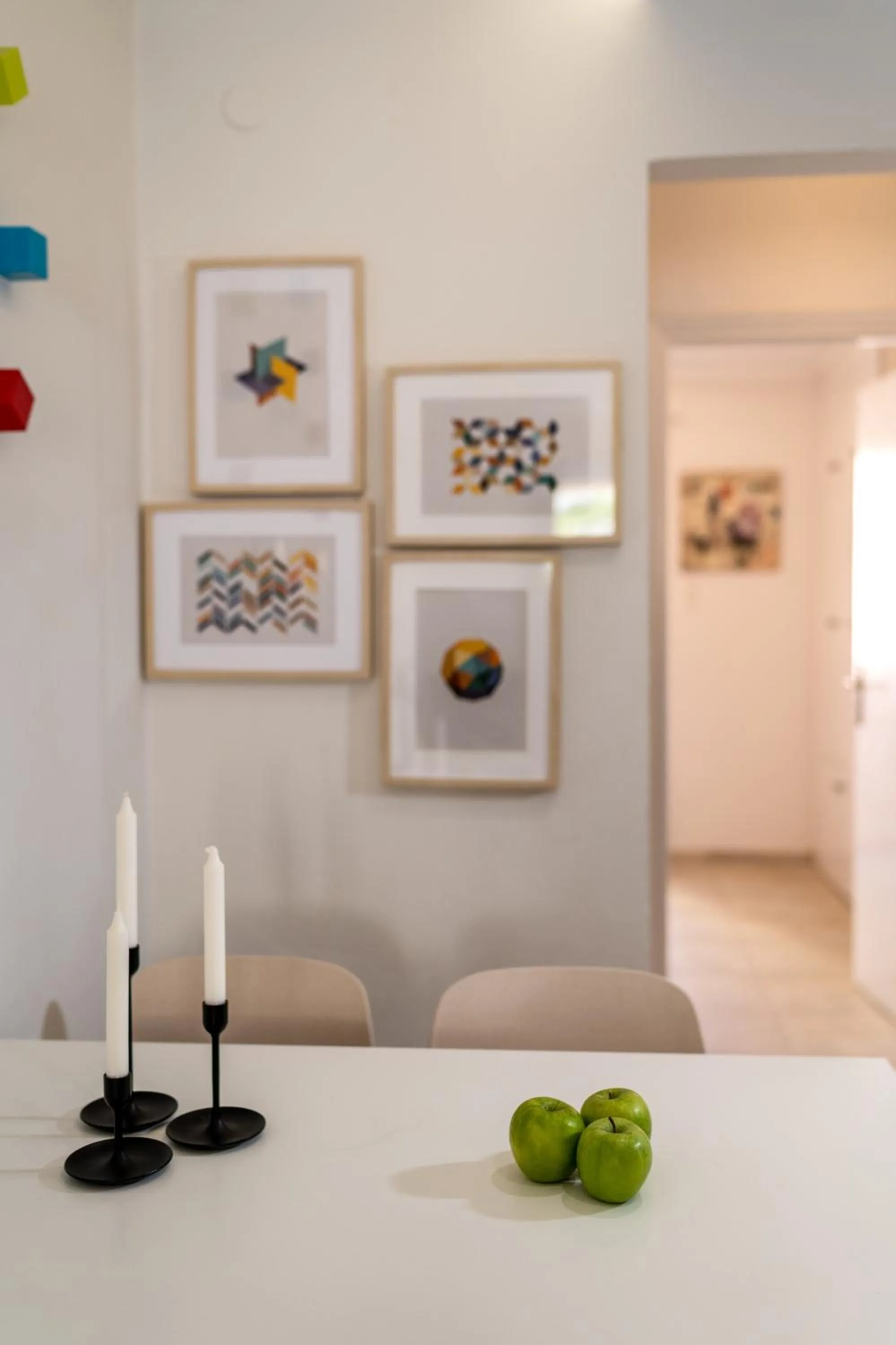 Decorative detail in Castello Apartments