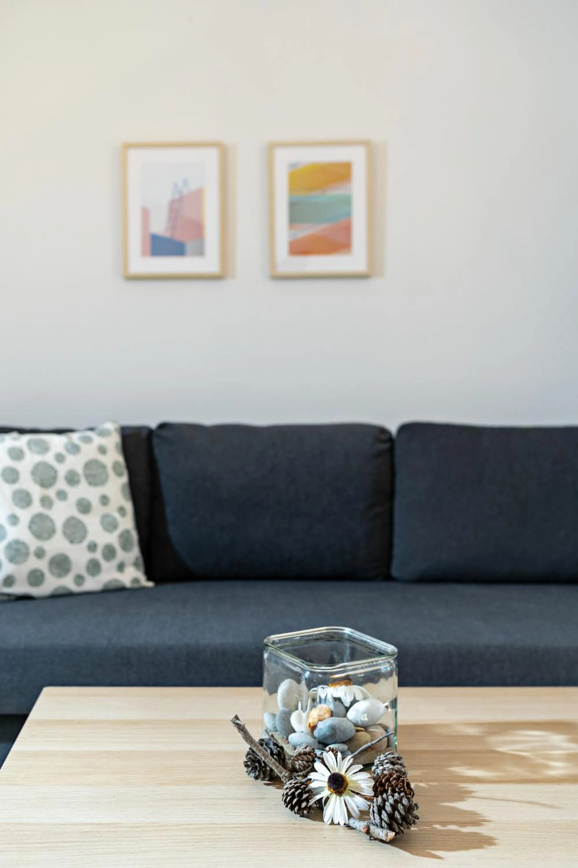 Living room in Castello Apartments