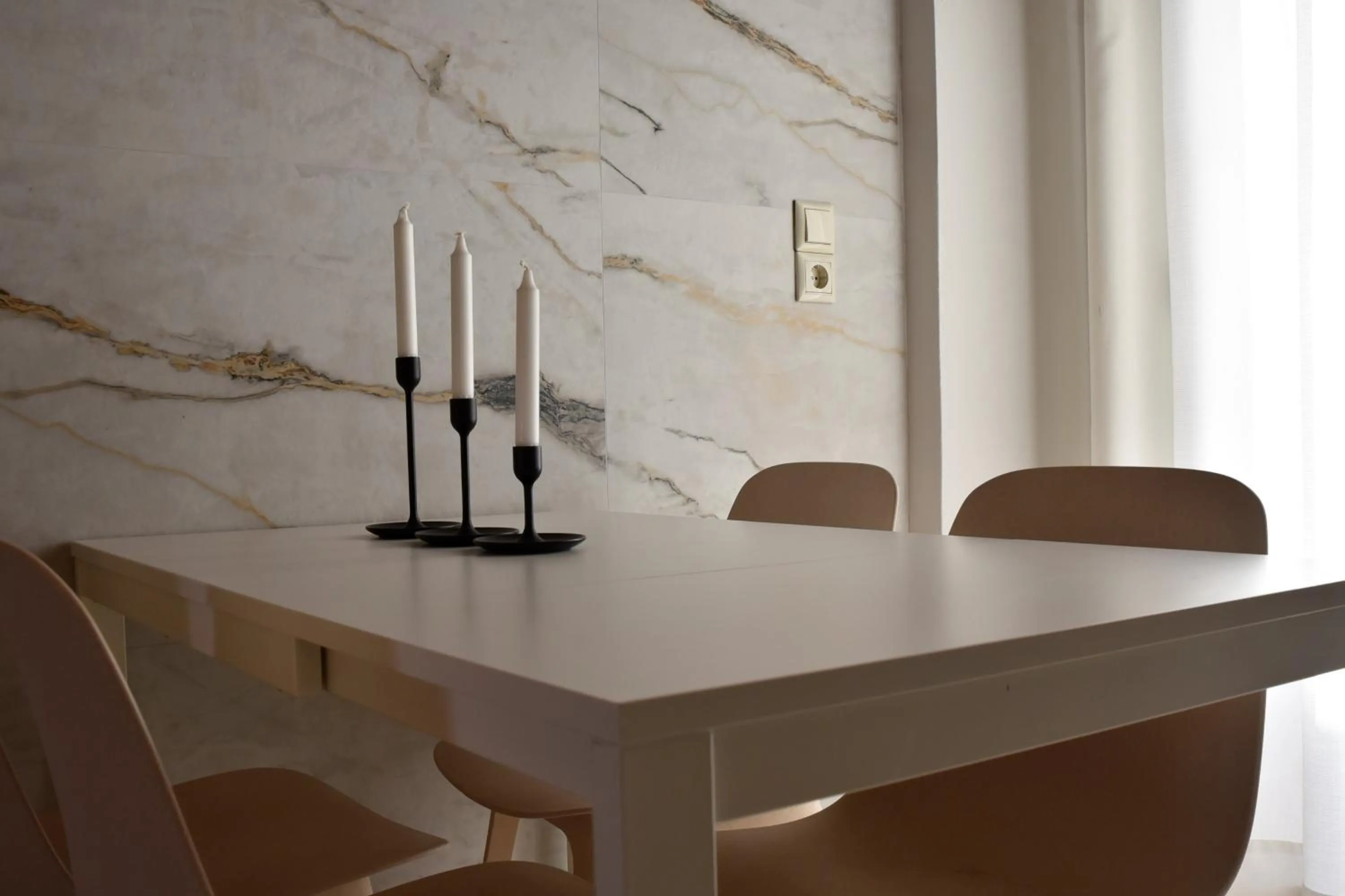 Dining area in Castello Apartments