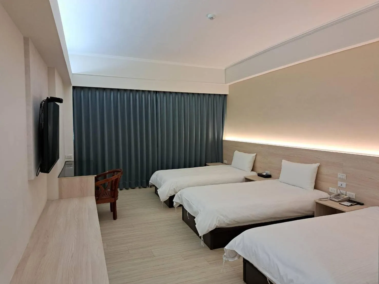 Bed in Etung Hotel