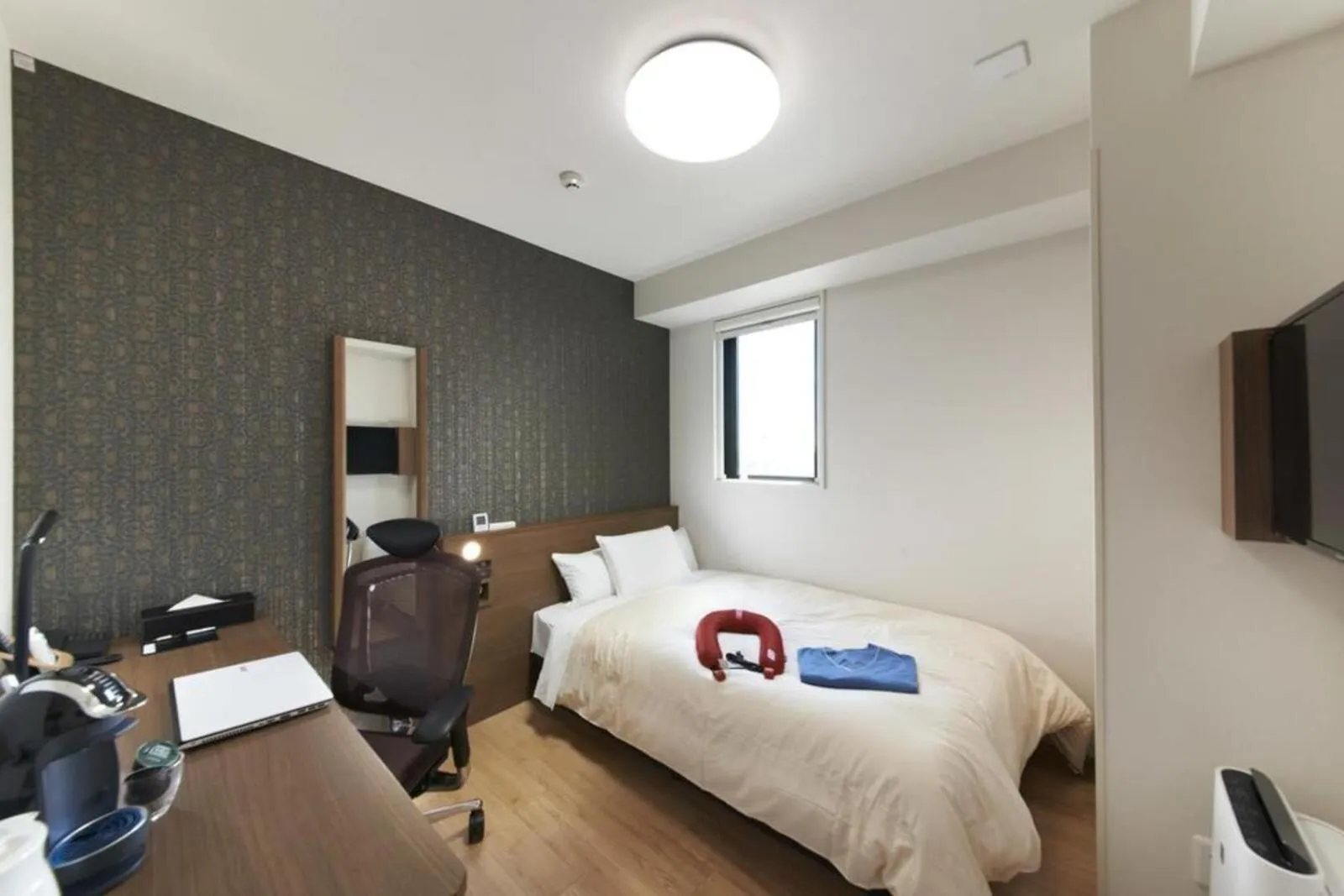 Bed in Hotel Sun Clover Koshigaya Station - Vacation STAY 55378