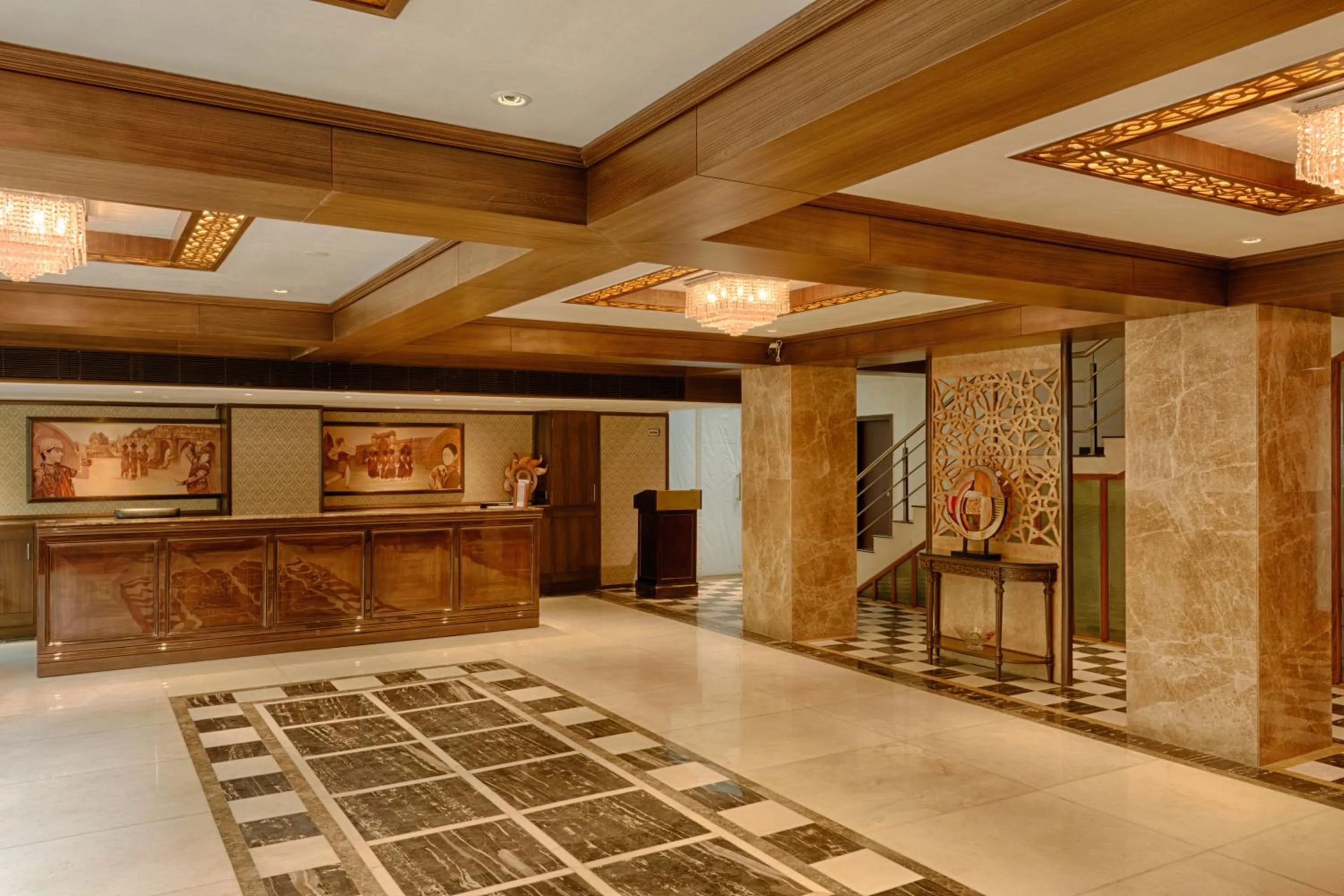 Decorative detail in The President-A Boutique Hotel