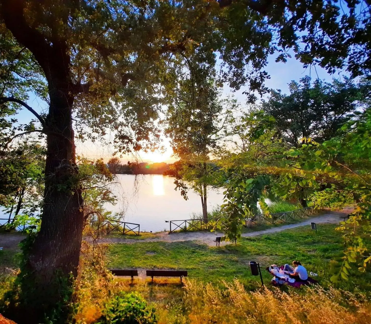 Lake view in Hotel Del Lago
