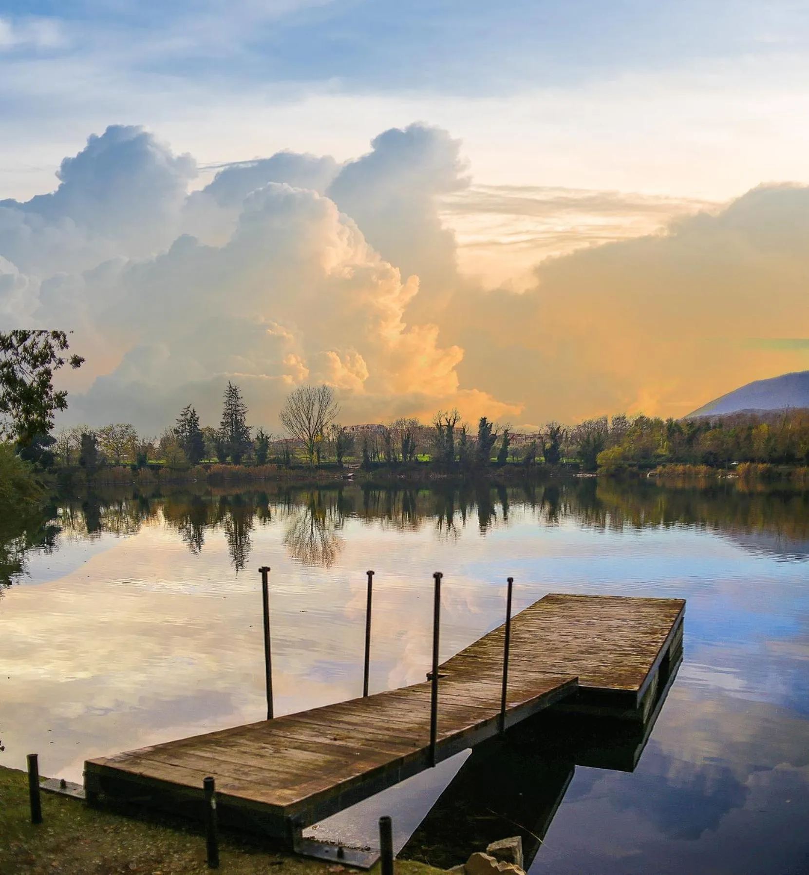 Natural landscape in Hotel Del Lago