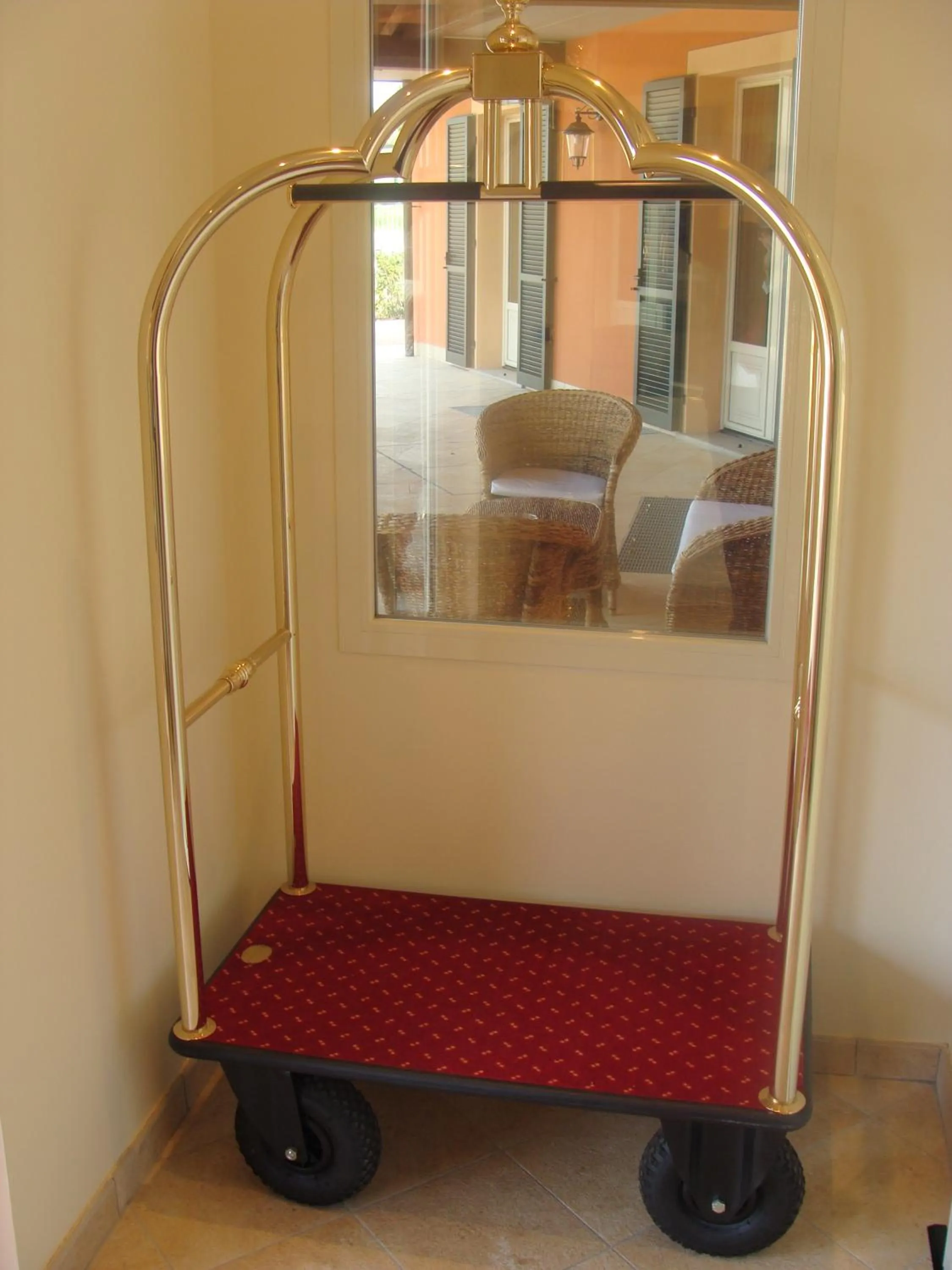 Decorative detail in Hotel Belforte