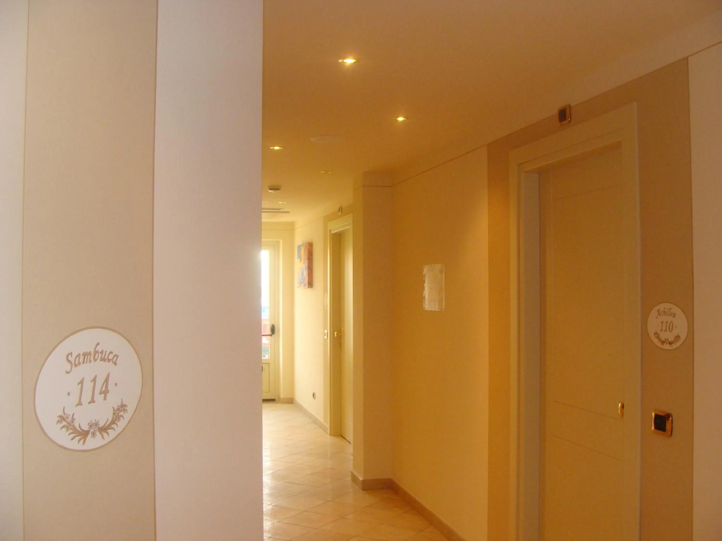 Decorative detail in Hotel Belforte