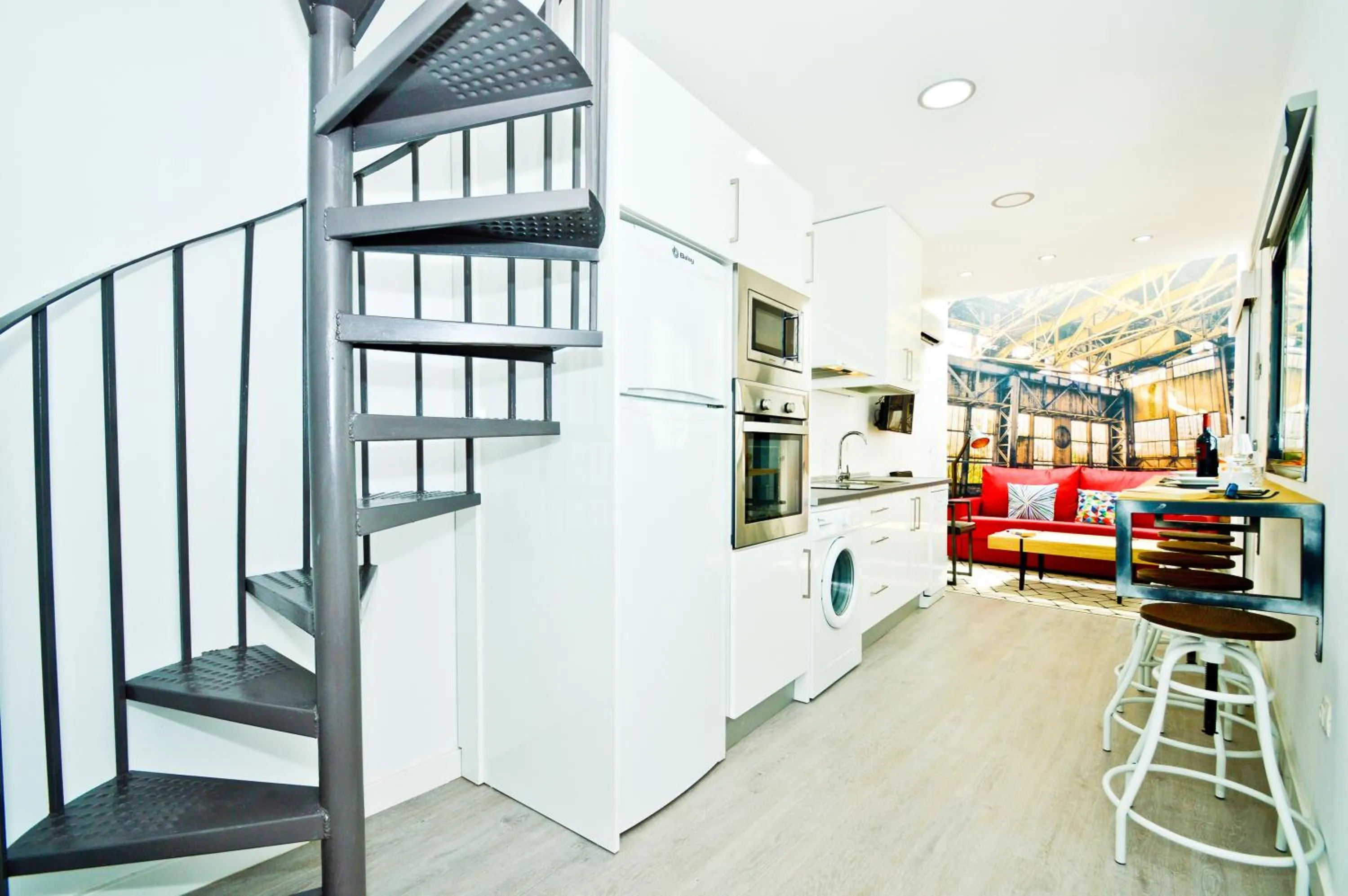 Kitchen or kitchenette in The Zentral Suites & Apartments