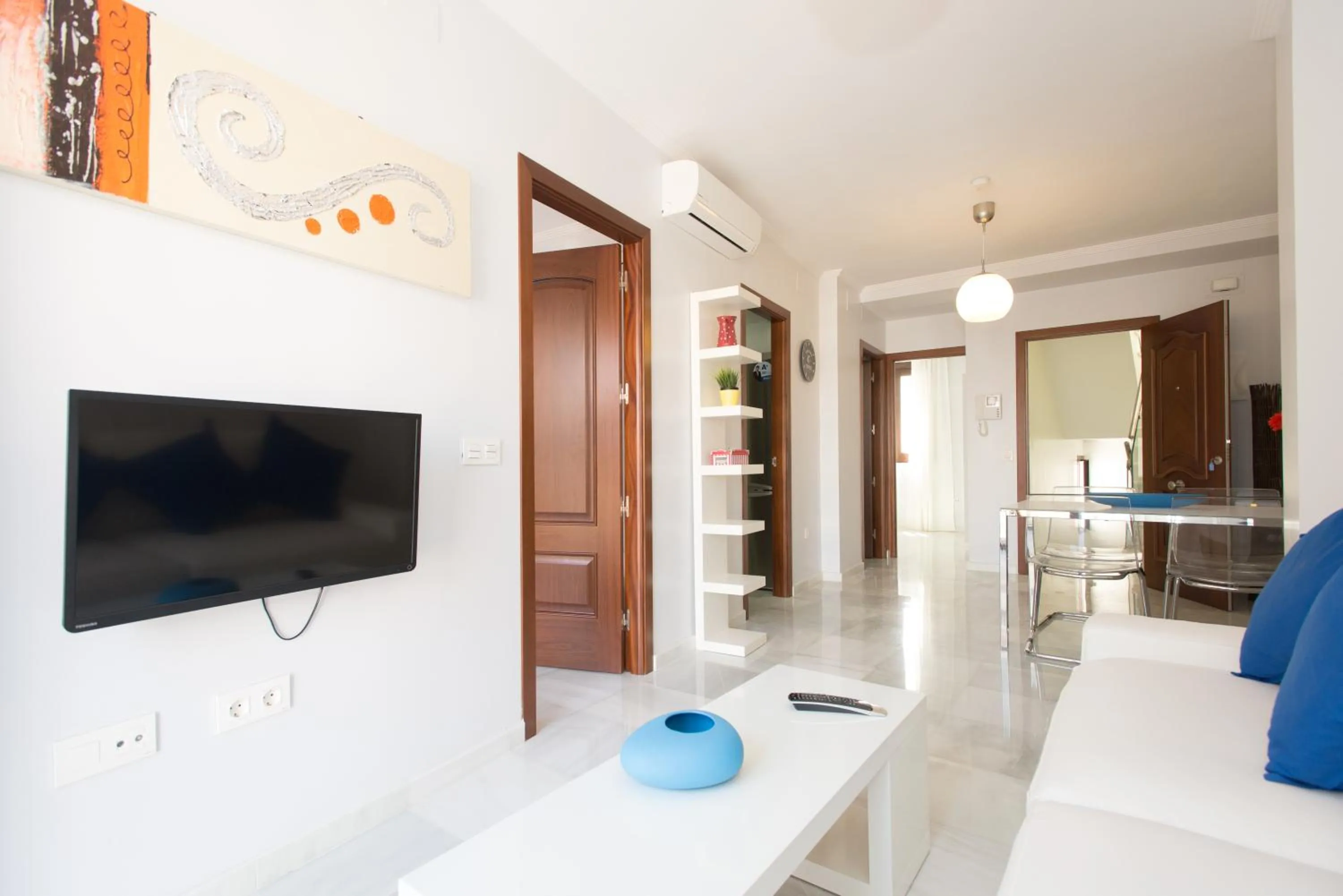 Living room in The Zentral Suites & Apartments