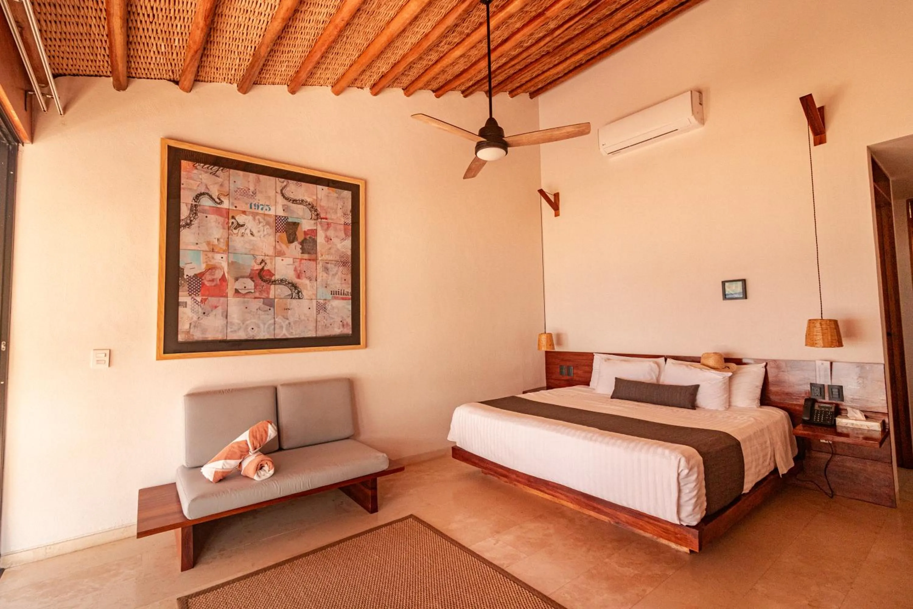 Bed in Casa Lu Hotel Boutique