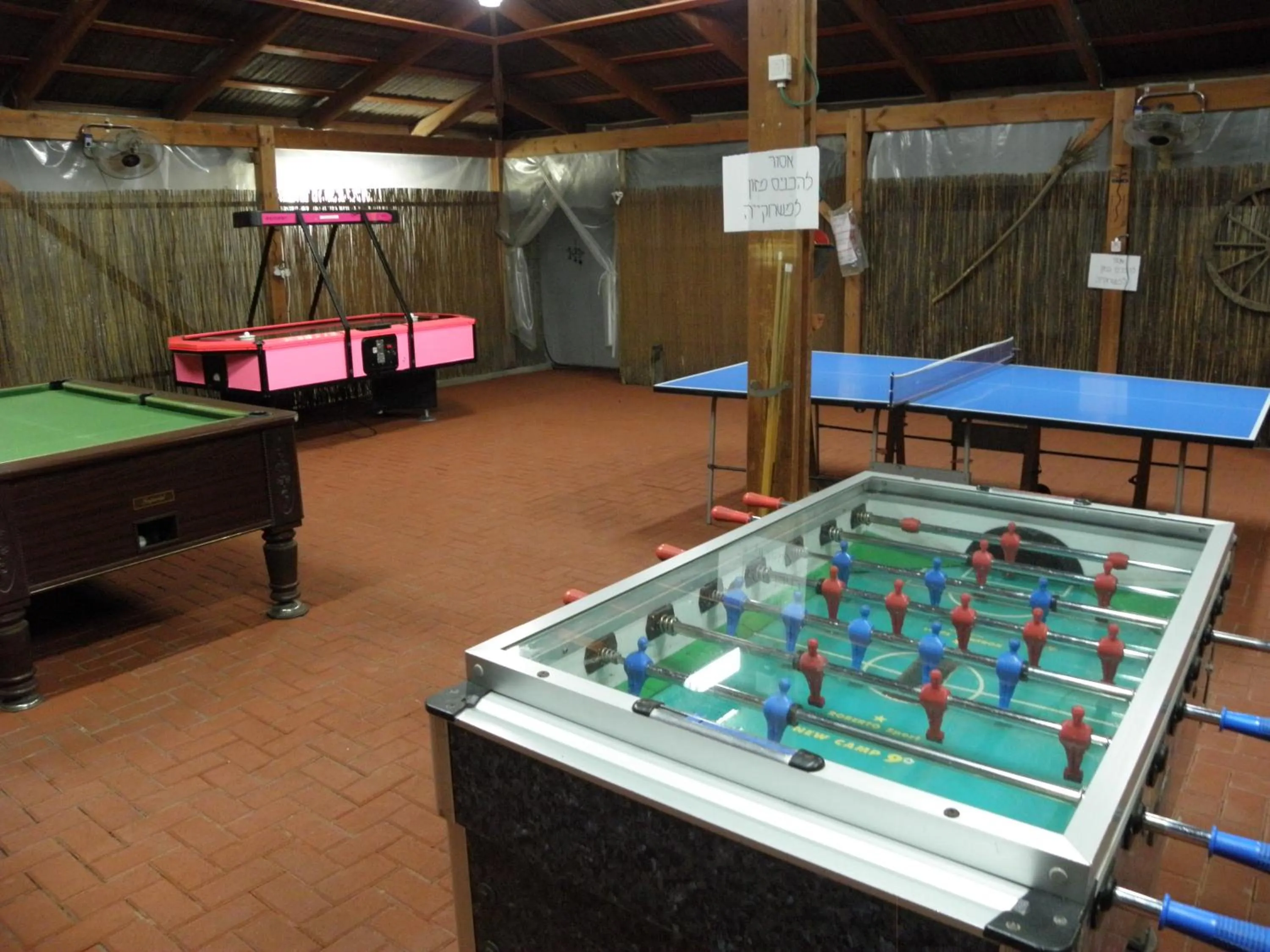 Game Room in Avigail Guest House