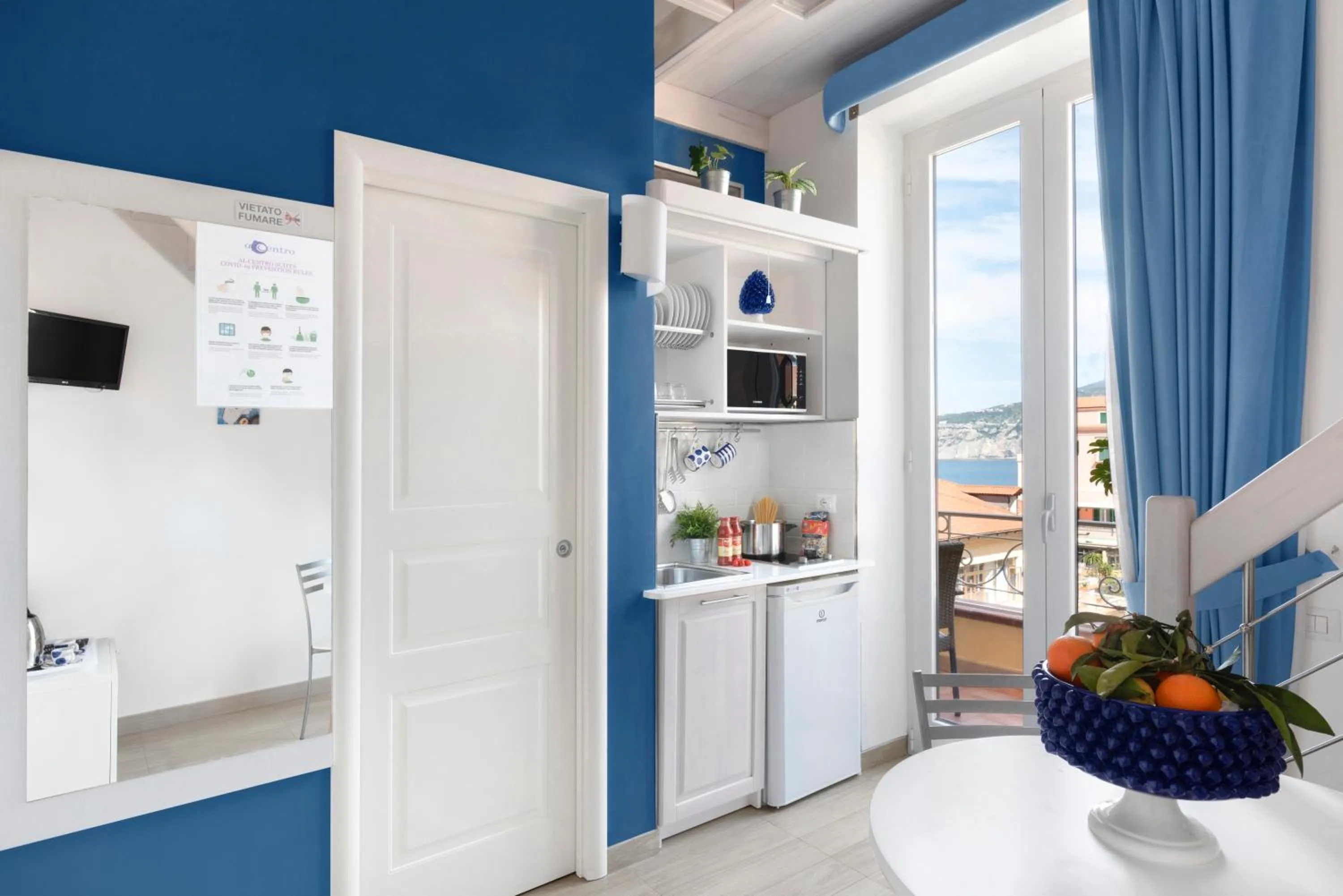 Dining area in Al Centro Suites