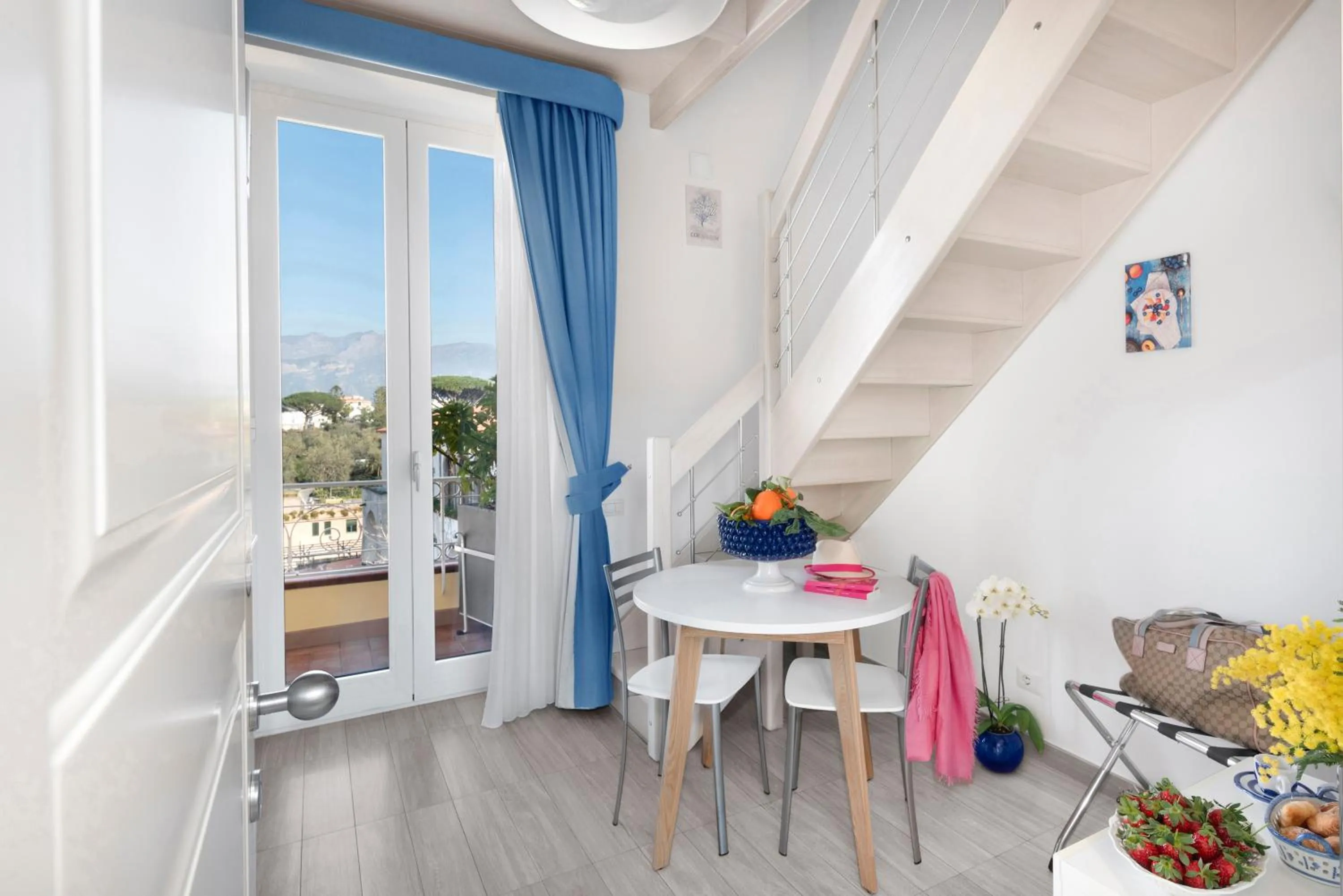 Living room in Al Centro Suites