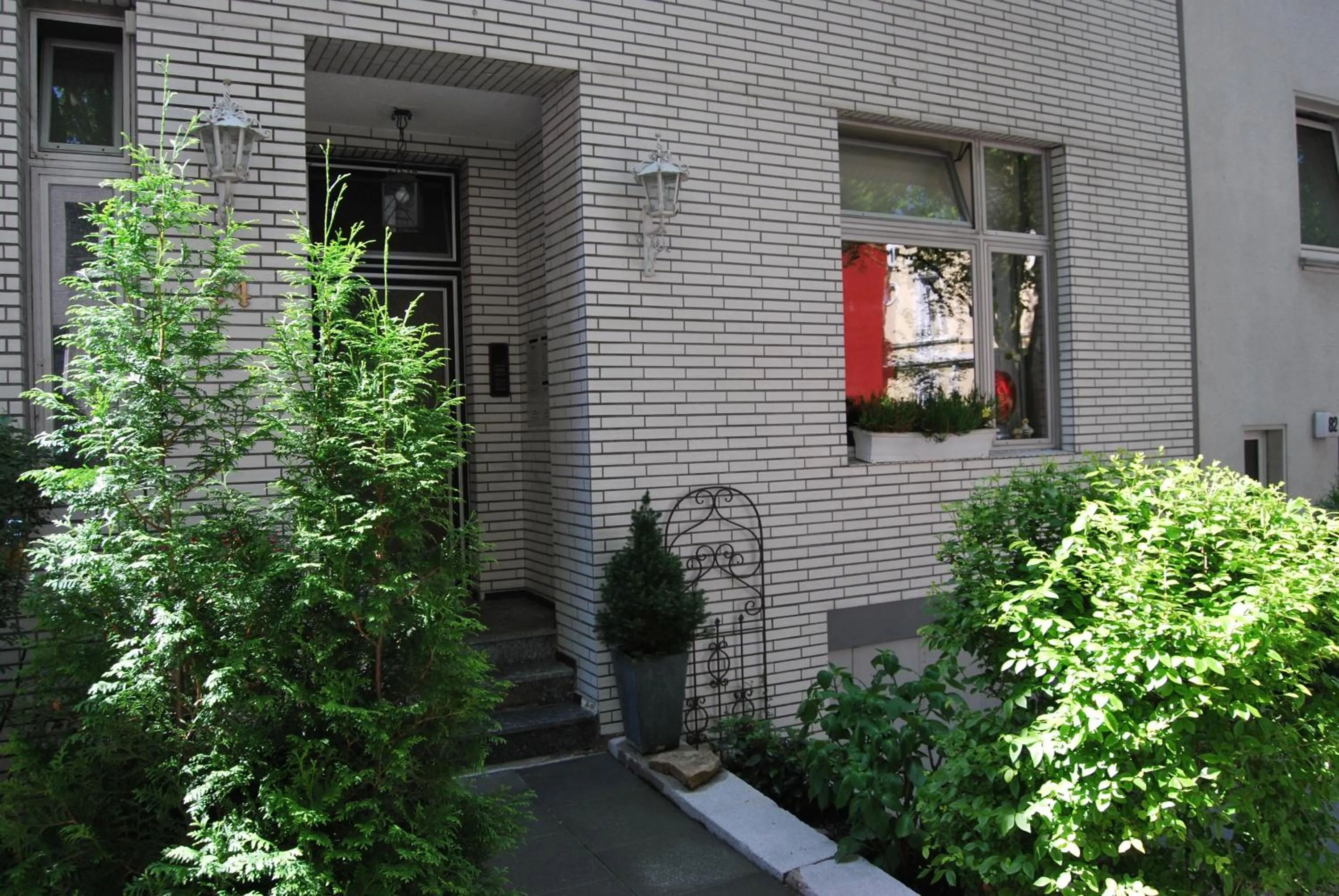 Facade/entrance in Messewohnung Augusta