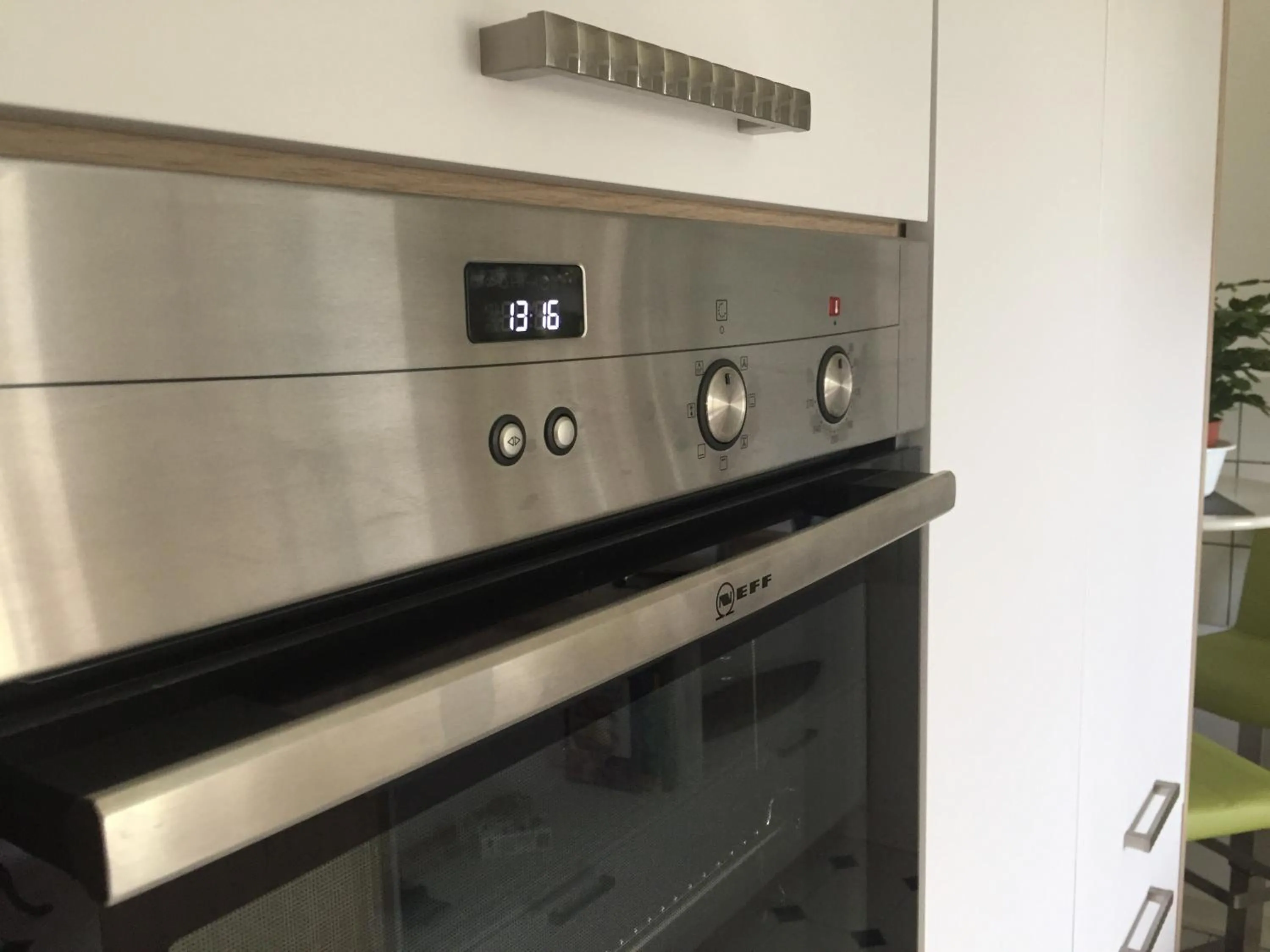 Kitchen or kitchenette in Messewohnung Augusta