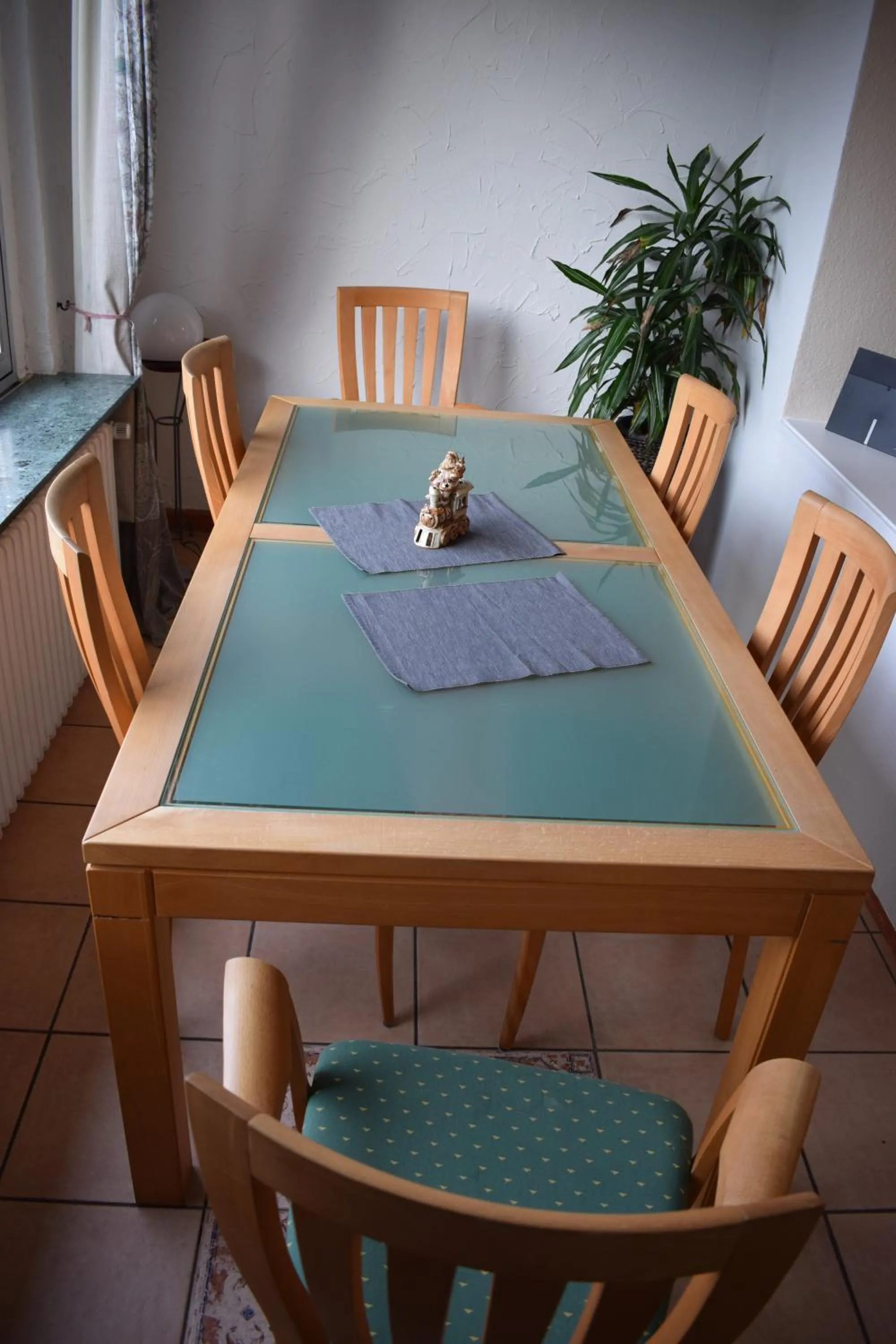 Dining area in Messewohnung Augusta