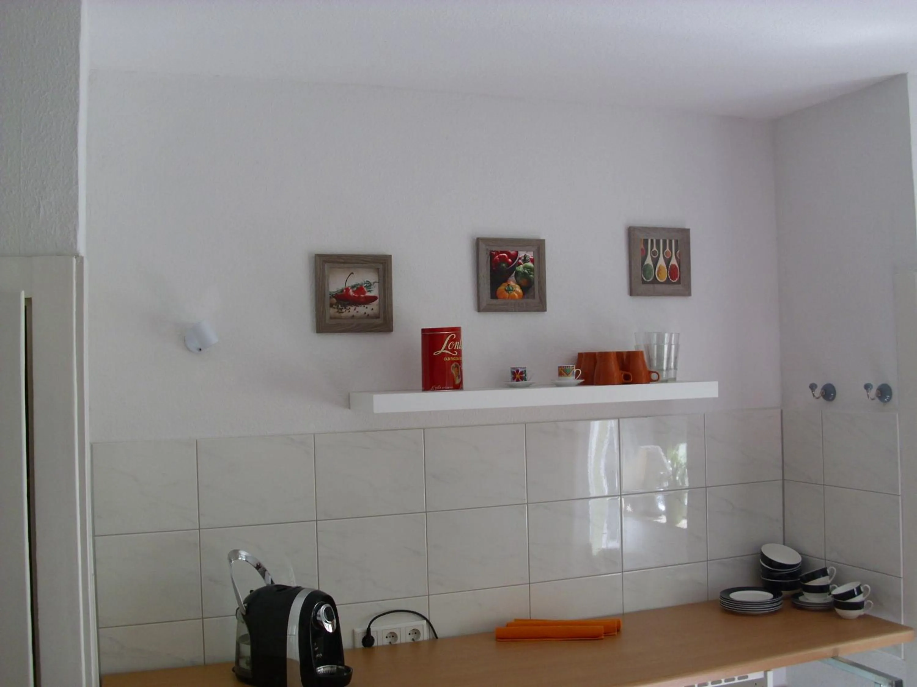 Kitchen or kitchenette in Messewohnung Augusta