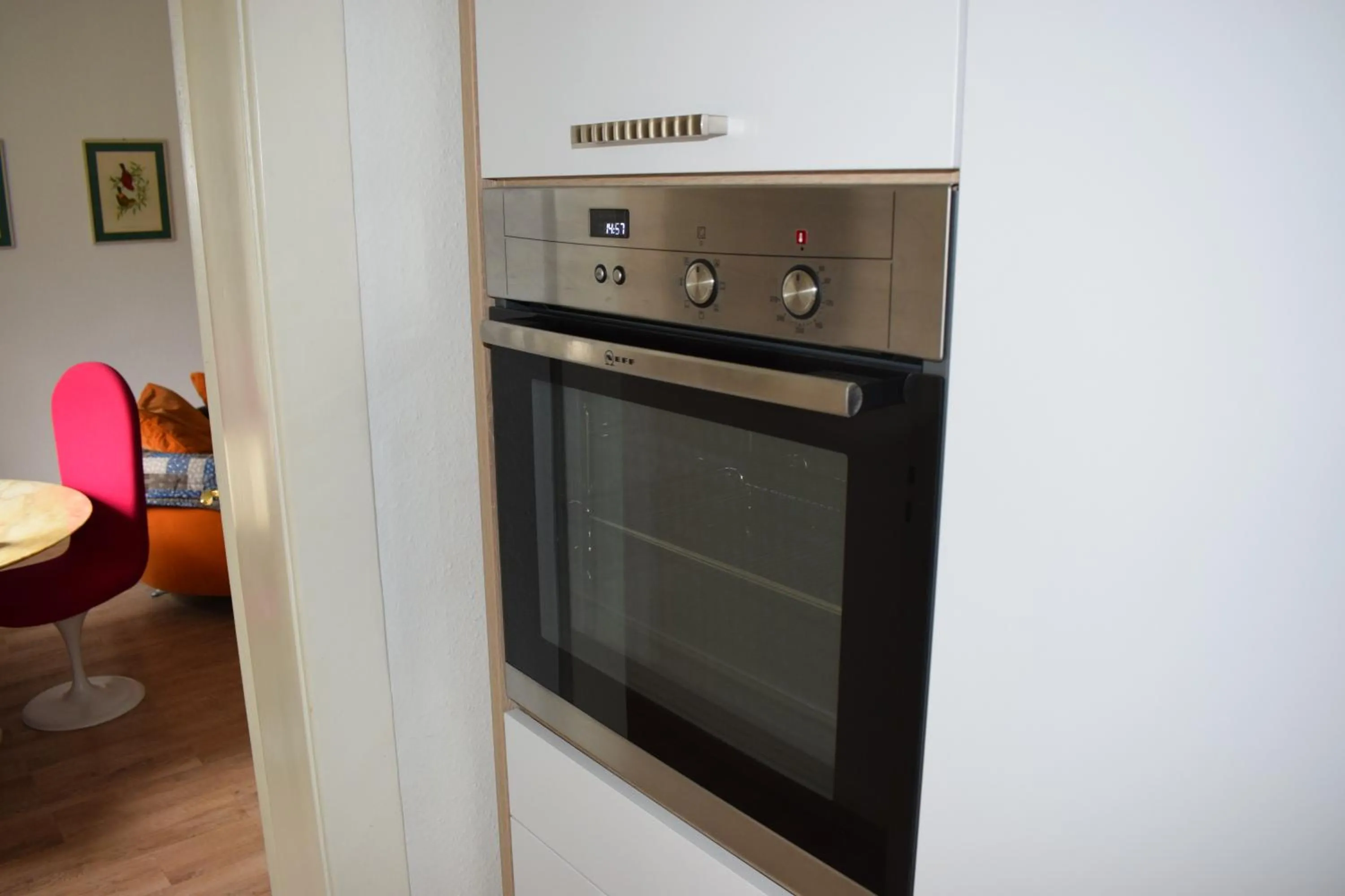 Kitchen or kitchenette in Messewohnung Augusta
