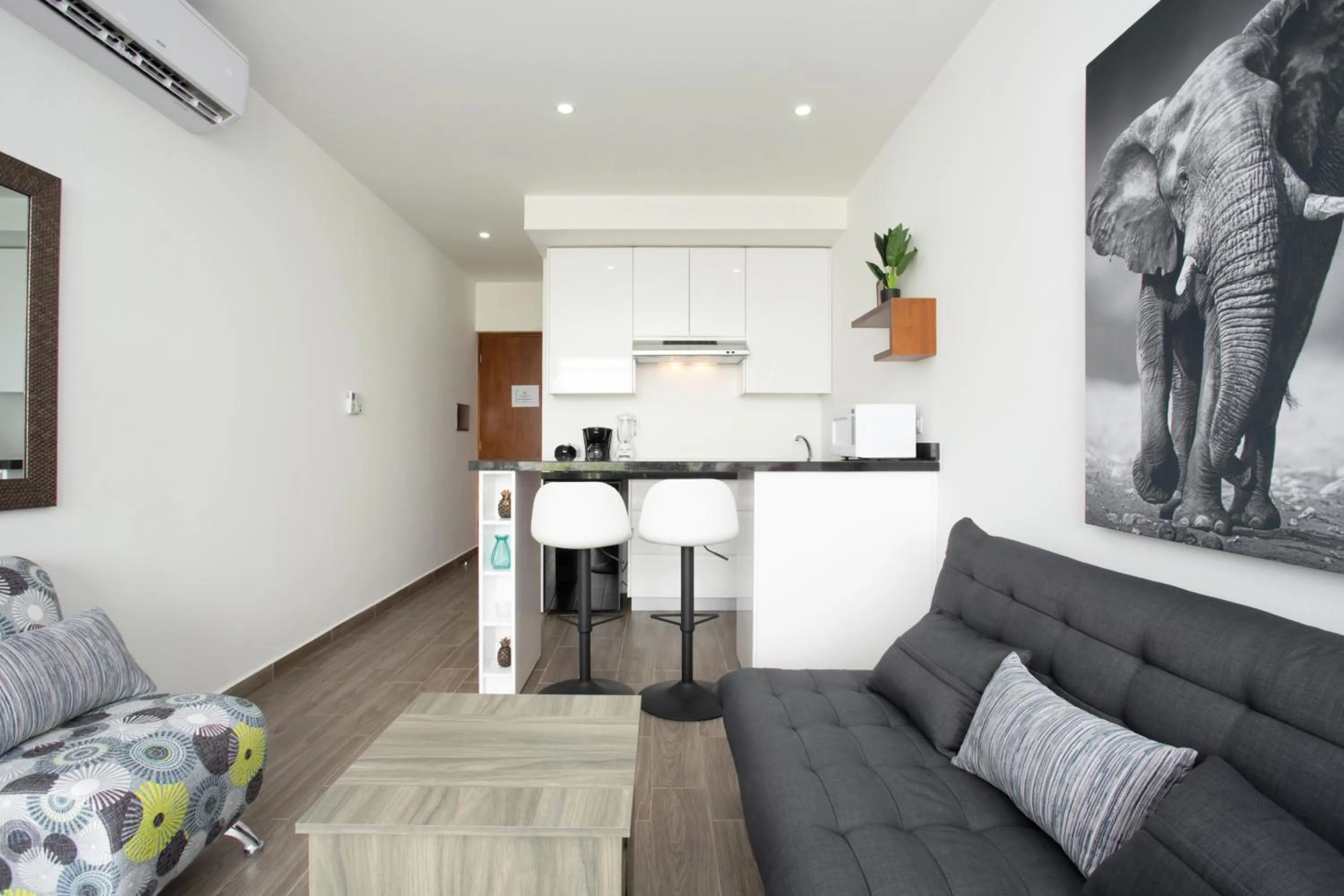 Kitchen or kitchenette in Edificio Vanessa 24 studios