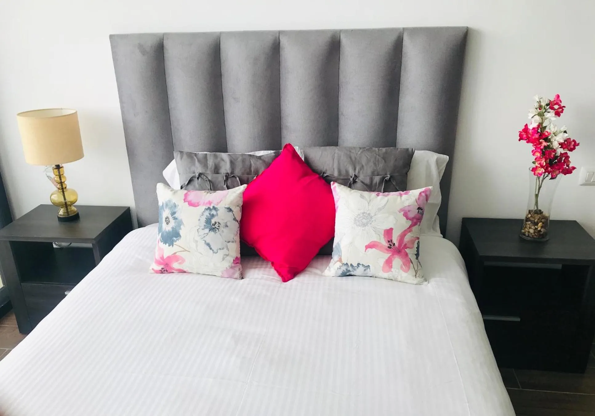 Bed in Edificio Vanessa 24 studios