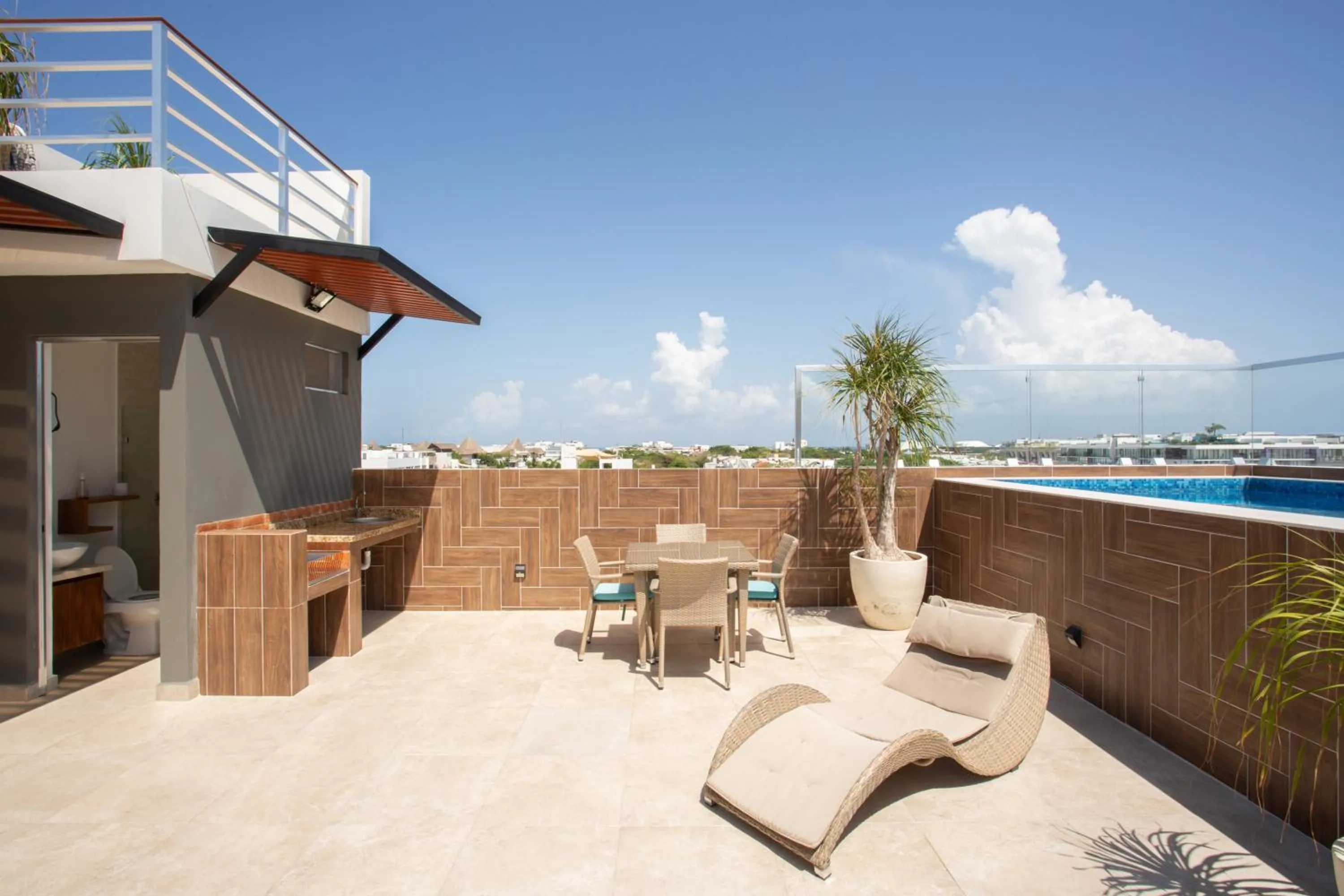 Solarium in Edificio Vanessa 24 studios