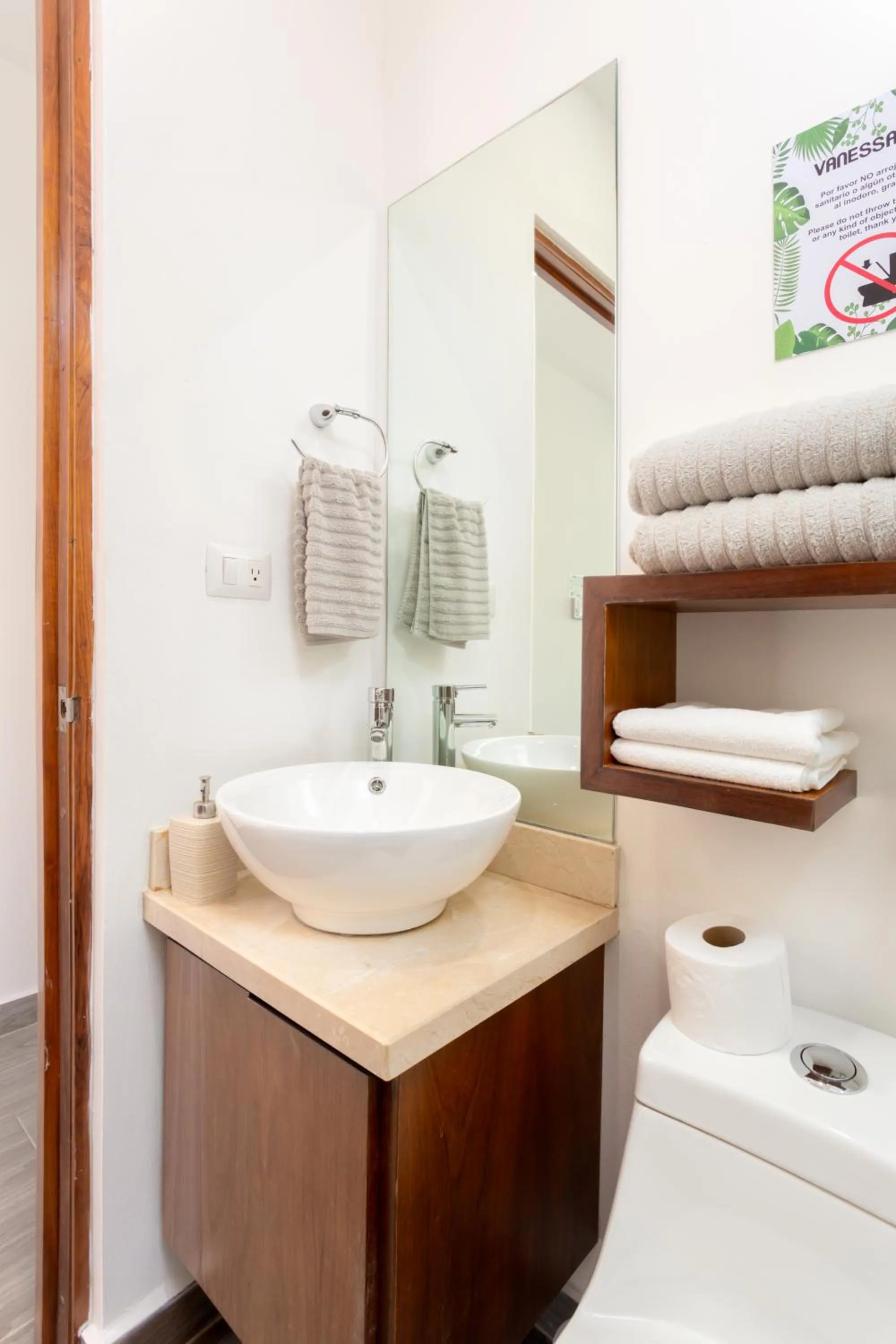 Bathroom in Edificio Vanessa 24 studios