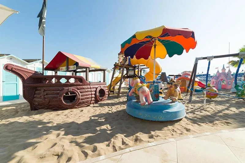Beach in Hotel Liane Riccione