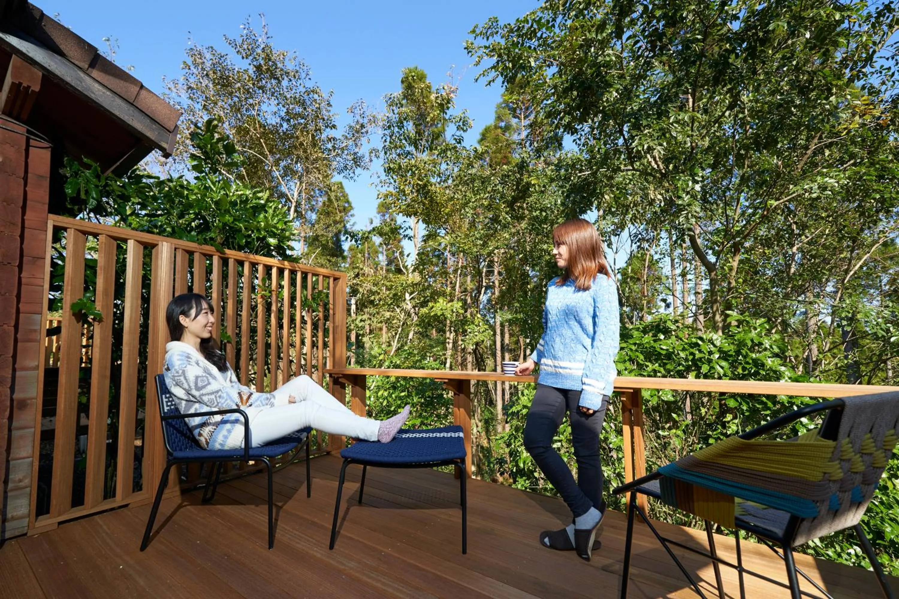 Balcony/Terrace in Resol no Mori