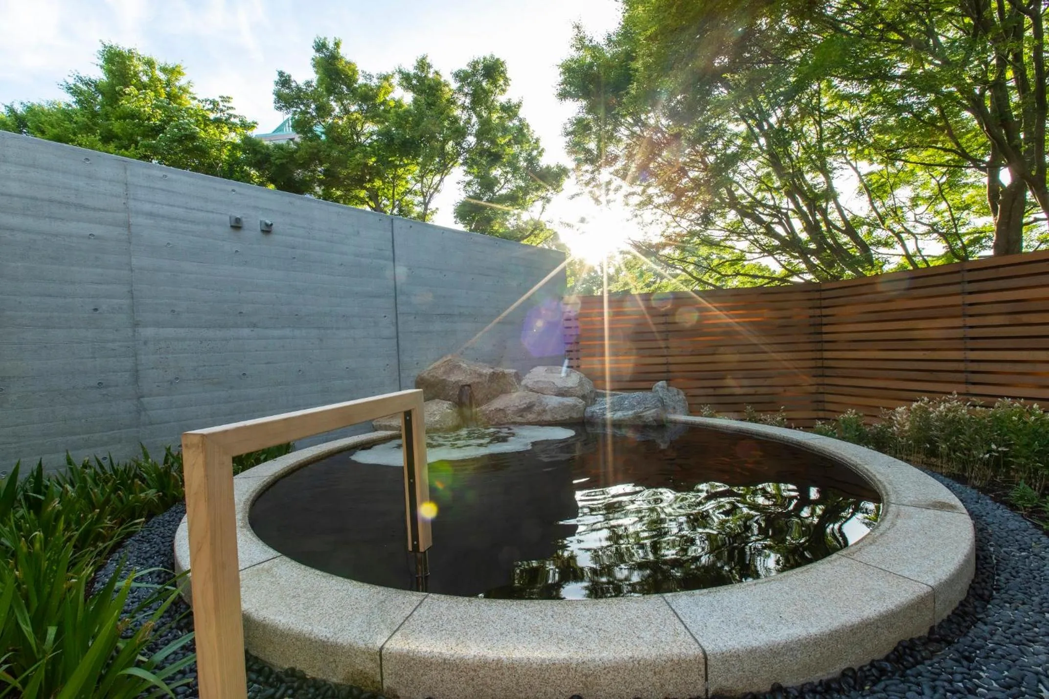 Hot Spring Bath in Resol no Mori