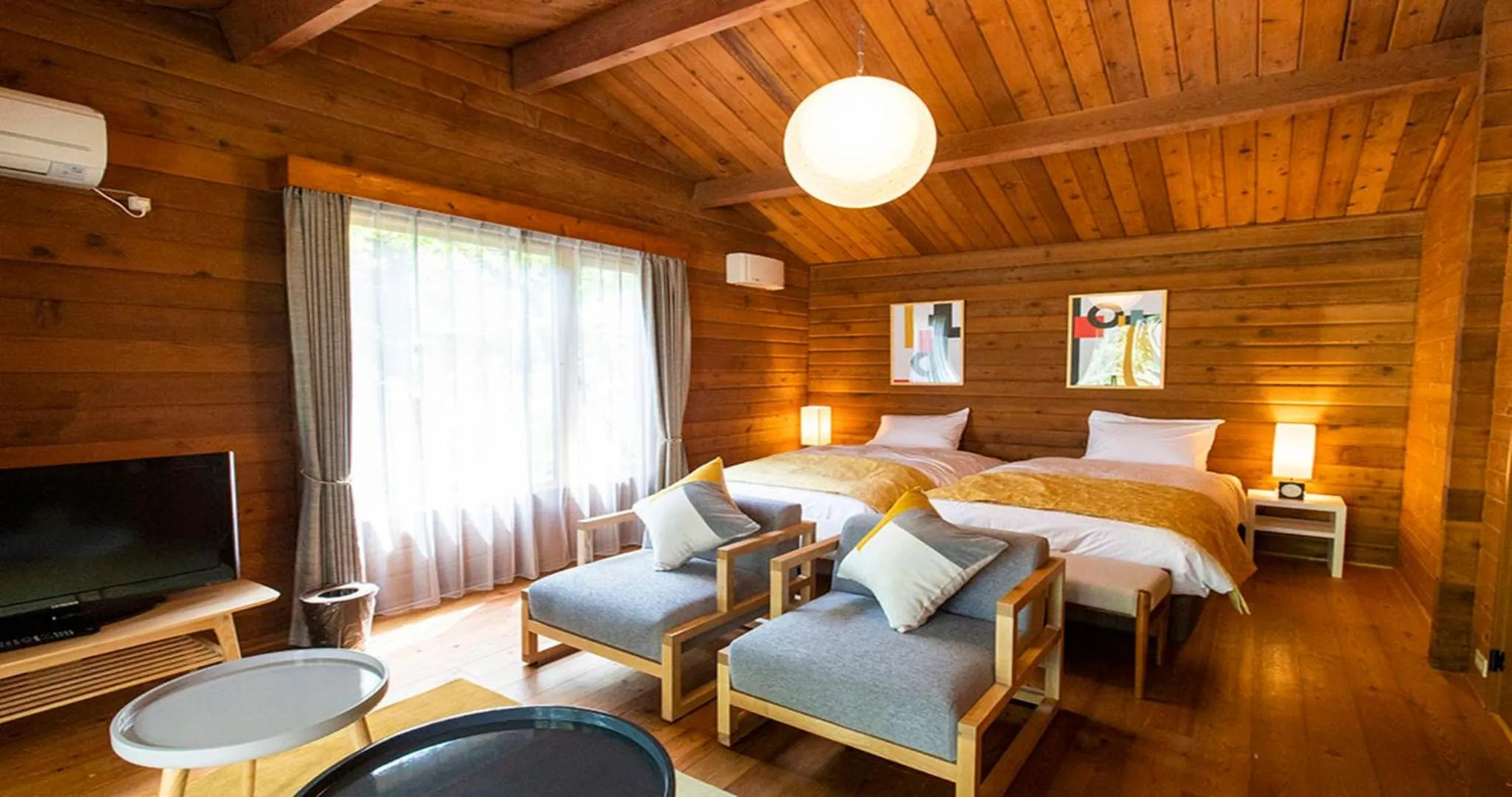 Bedroom, Bed in Resol no Mori