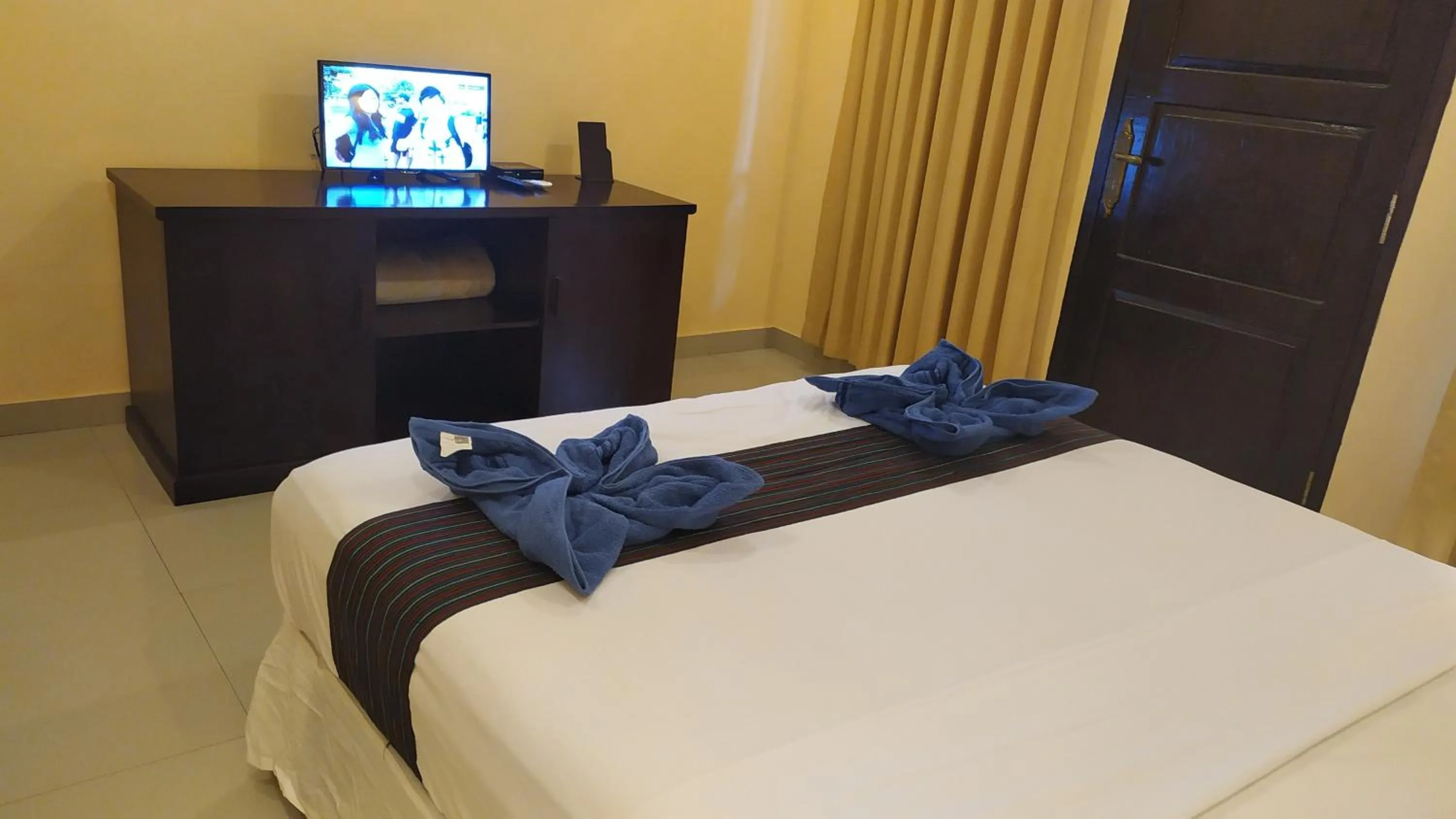 TV and multimedia, Bed in Kusuka Bungalow