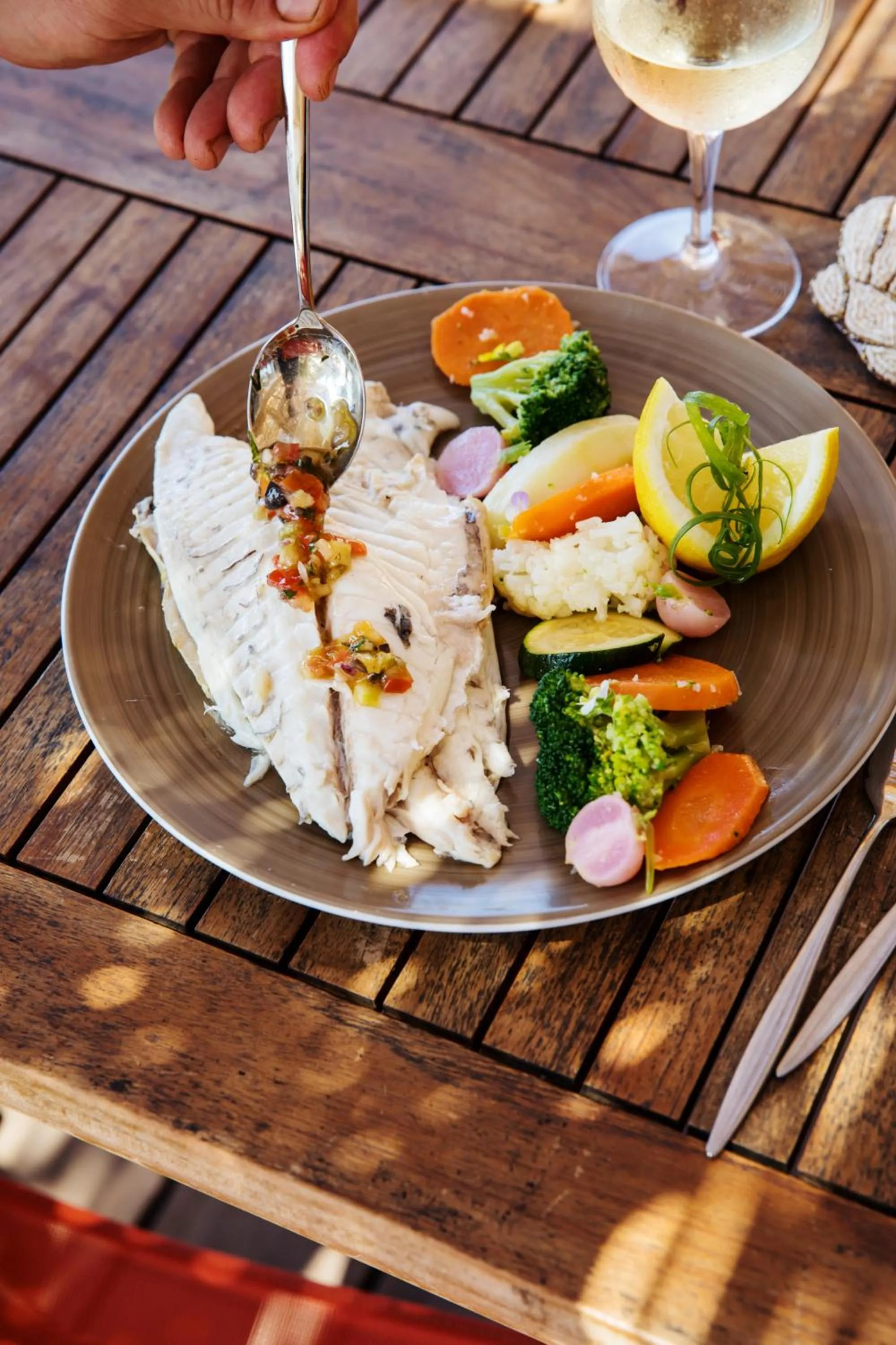 Restaurant/places to eat in Hôtel Le Bailli De Suffren