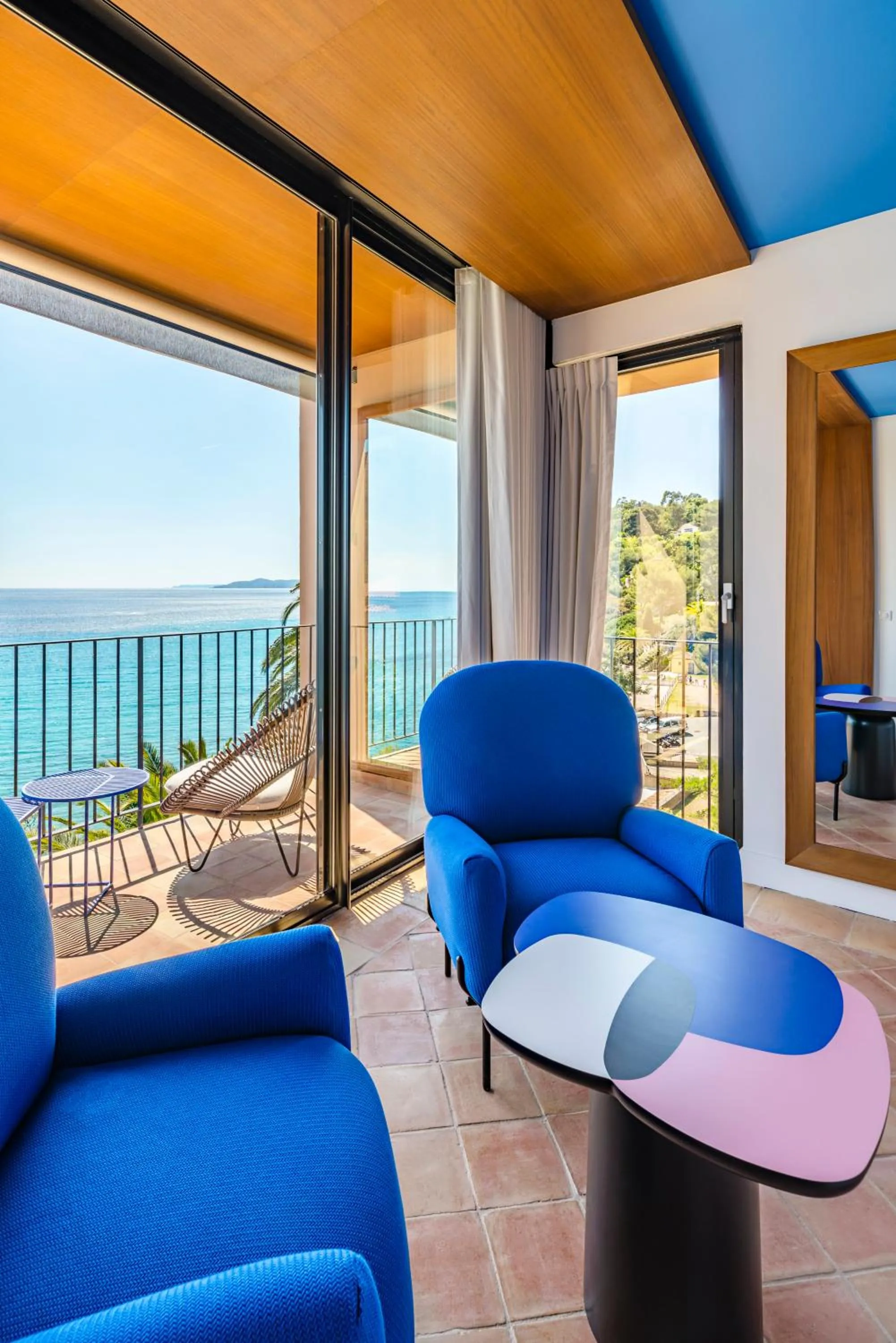 Balcony/Terrace in Hôtel Le Bailli De Suffren