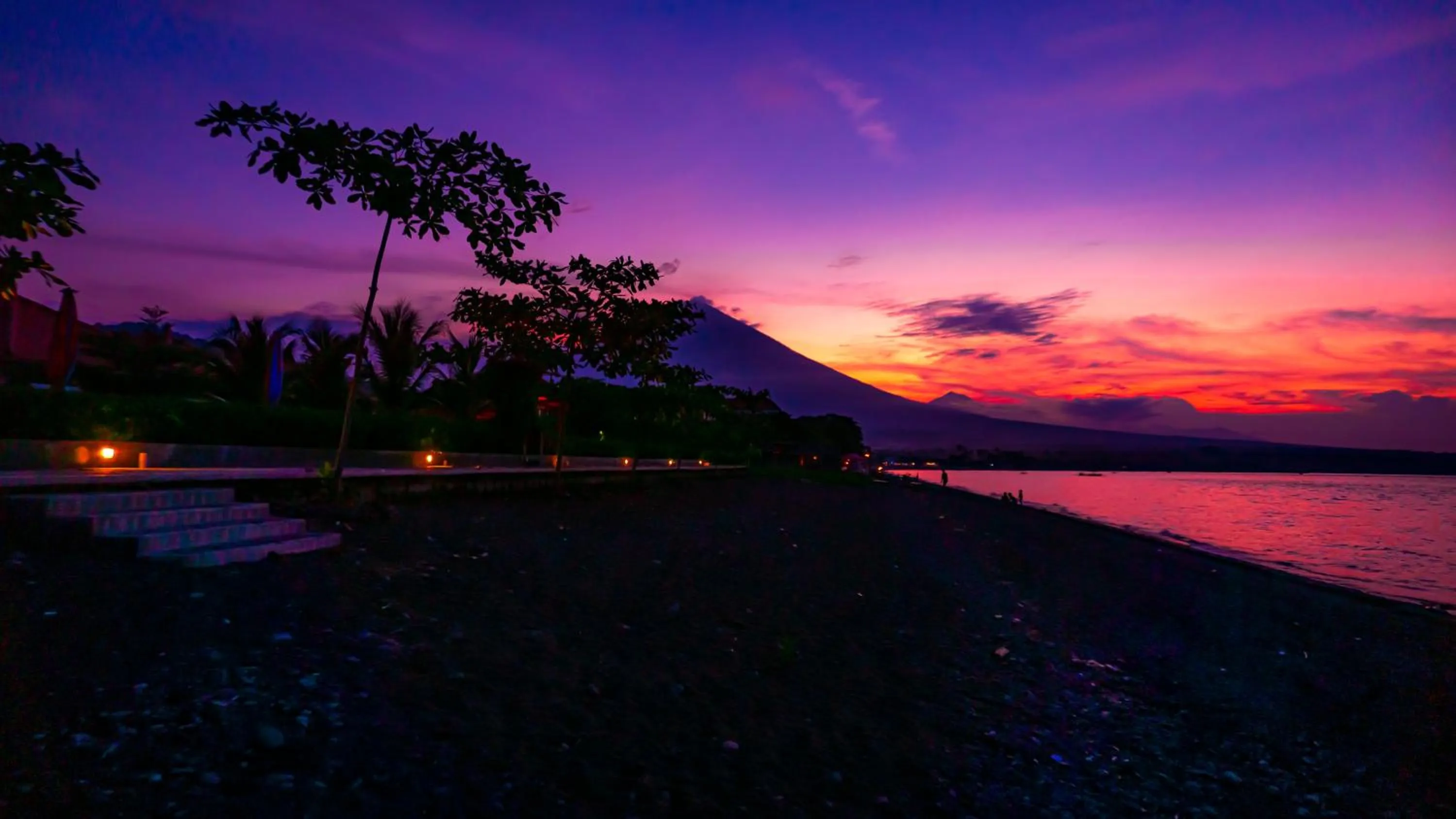 Natural landscape in Seamount Hotel Amed