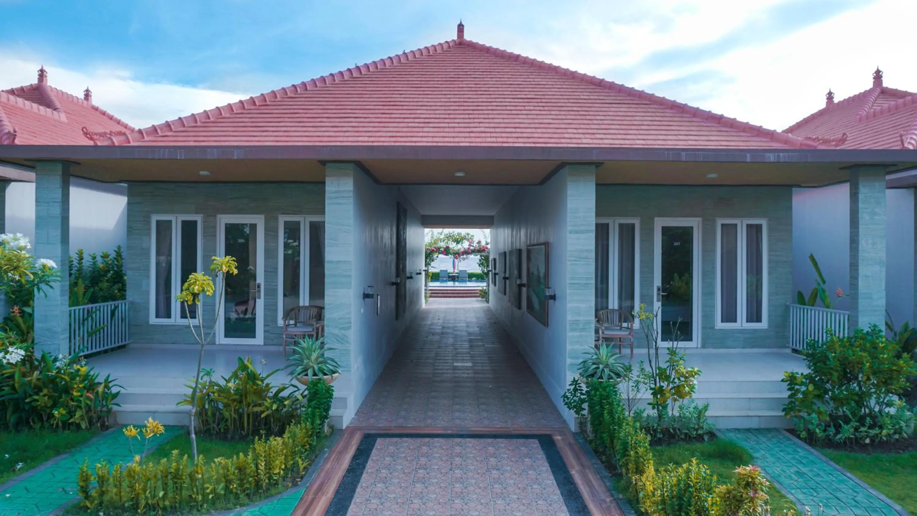 Property building in Seamount Hotel Amed