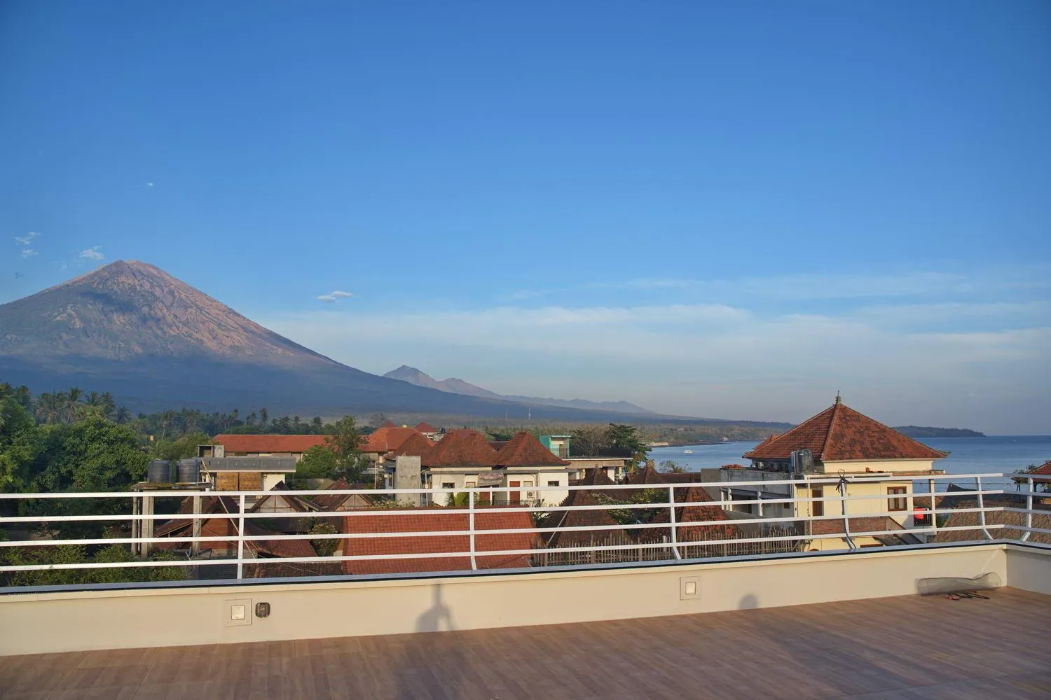 Balcony/Terrace in Seamount Hotel Amed