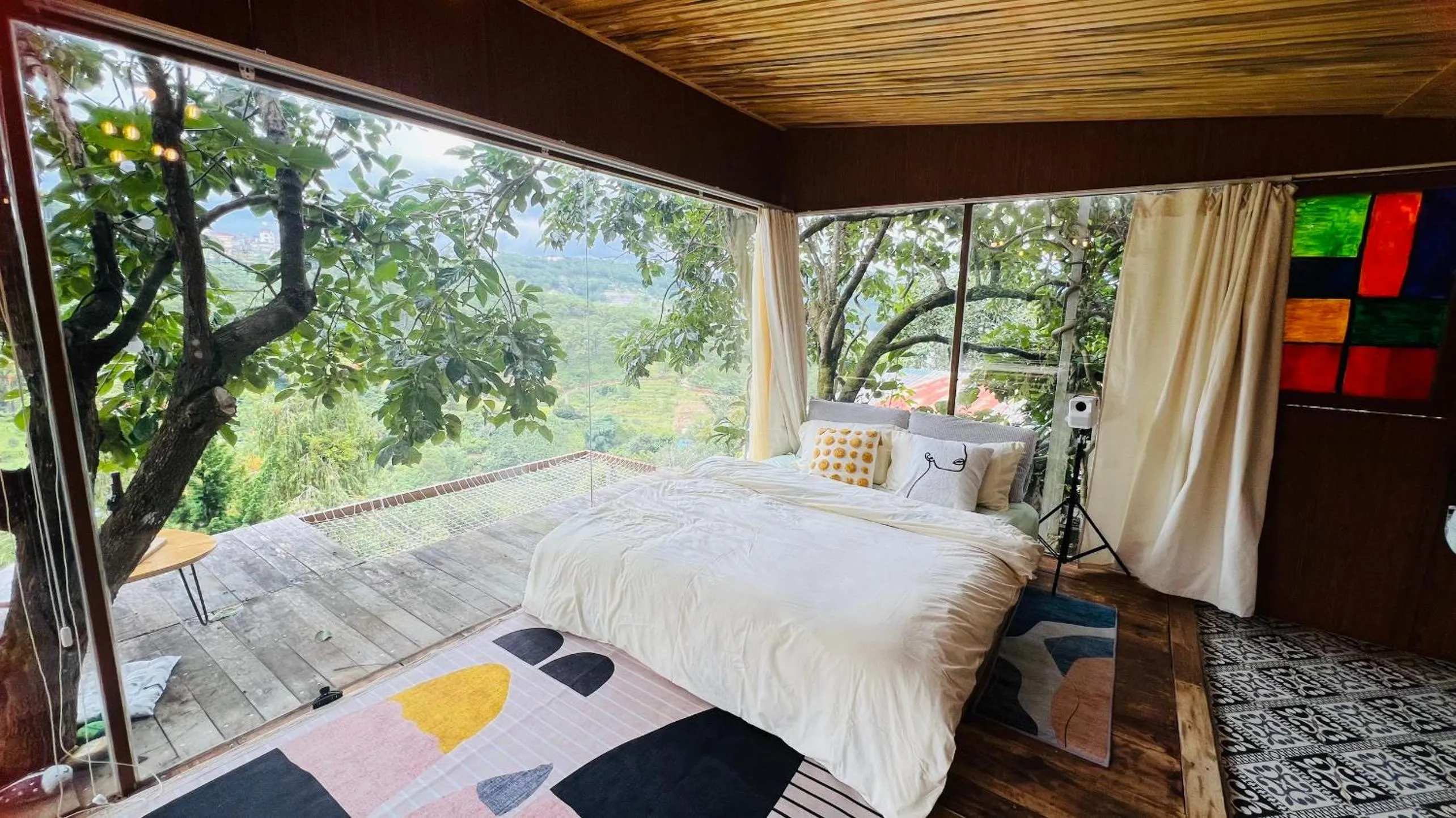 Bed in An Yên Villa Đà Lạt