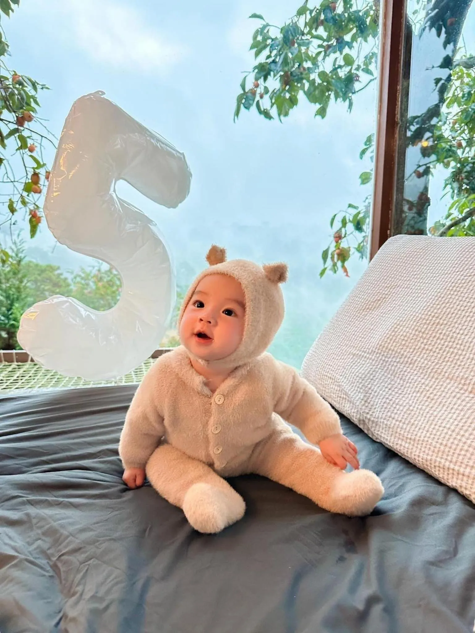 Bed in An Yên Villa Đà Lạt