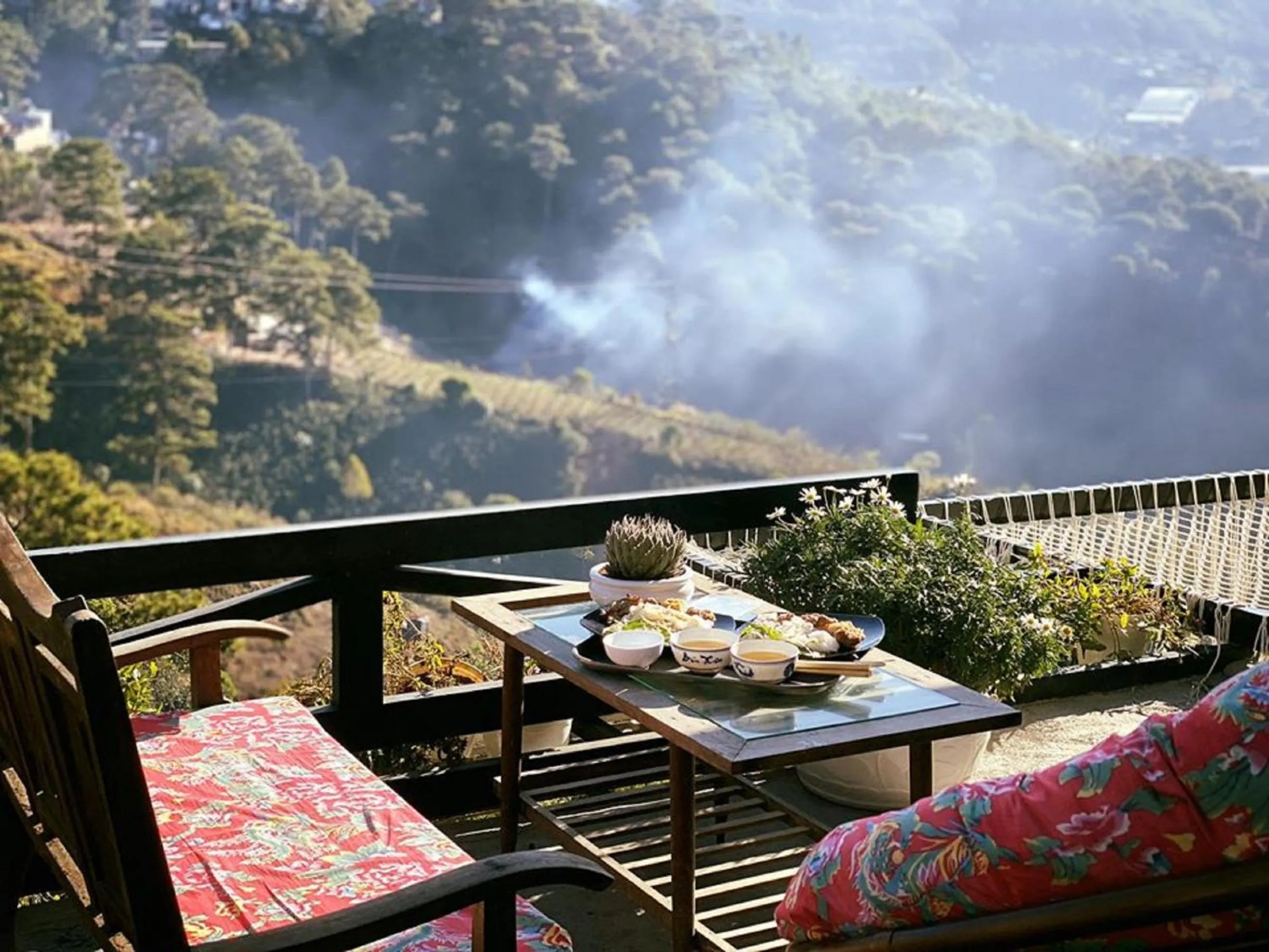 Balcony/Terrace in An Yên Villa Đà Lạt